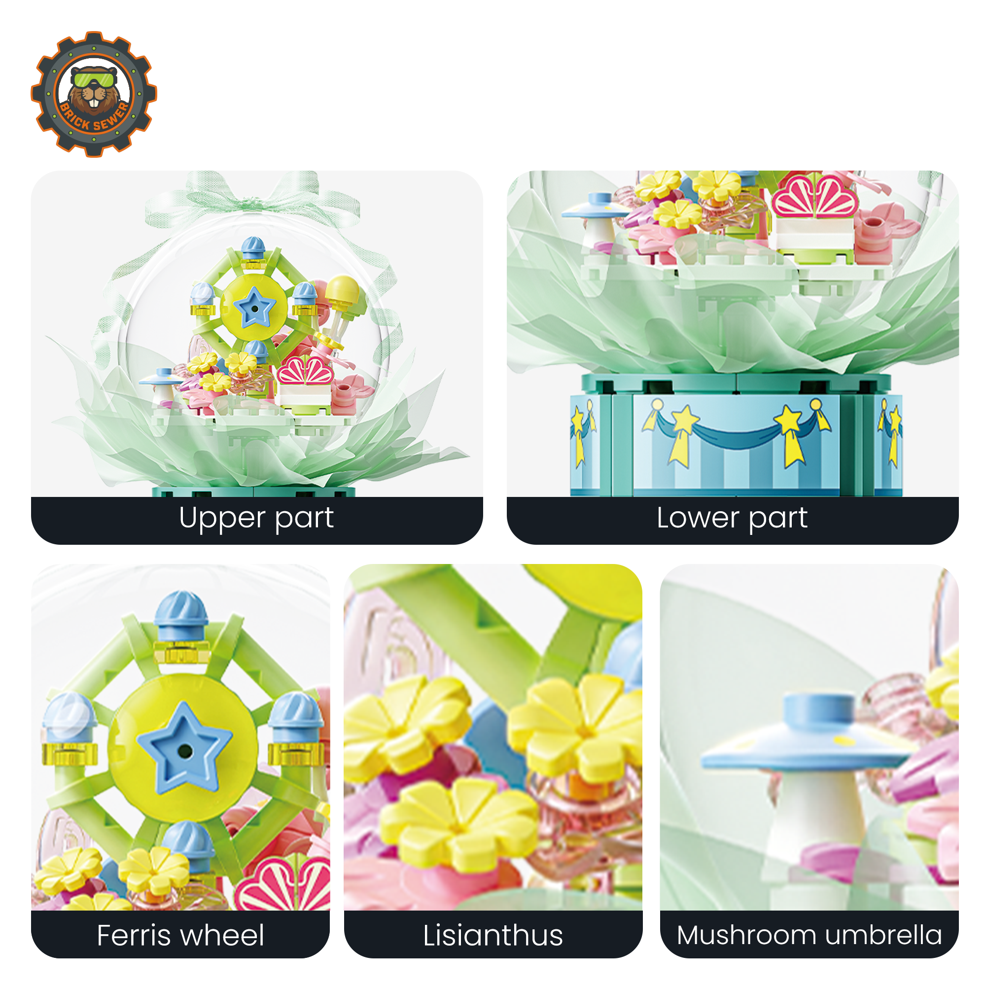 Fairy Castle Blind Box Set (6 out of 7, no repeating) - View 16: 8020937-detail-16
