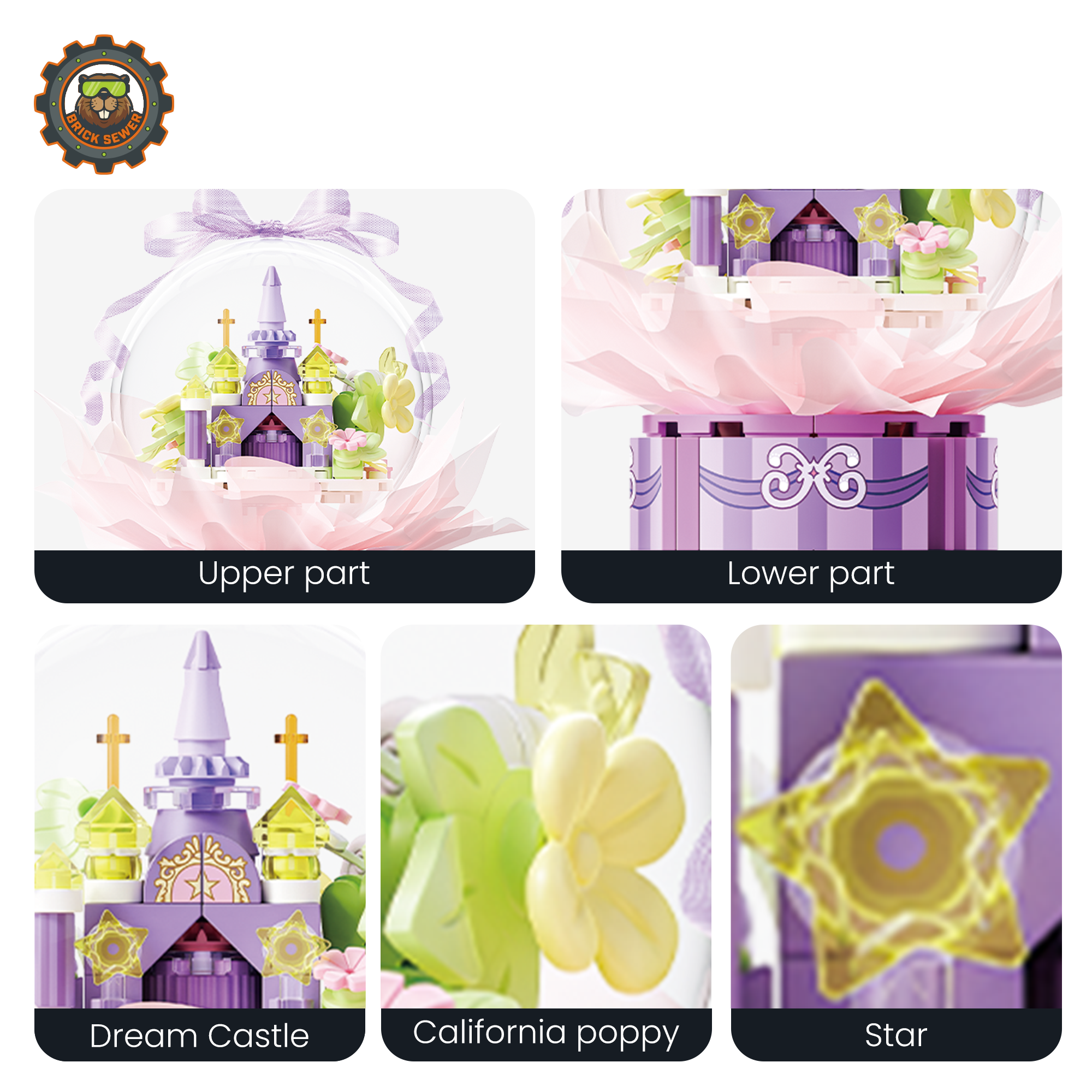 Fairy Castle Blind Box Set (6 out of 7, no repeating) - View 19: 8020937-detail-19