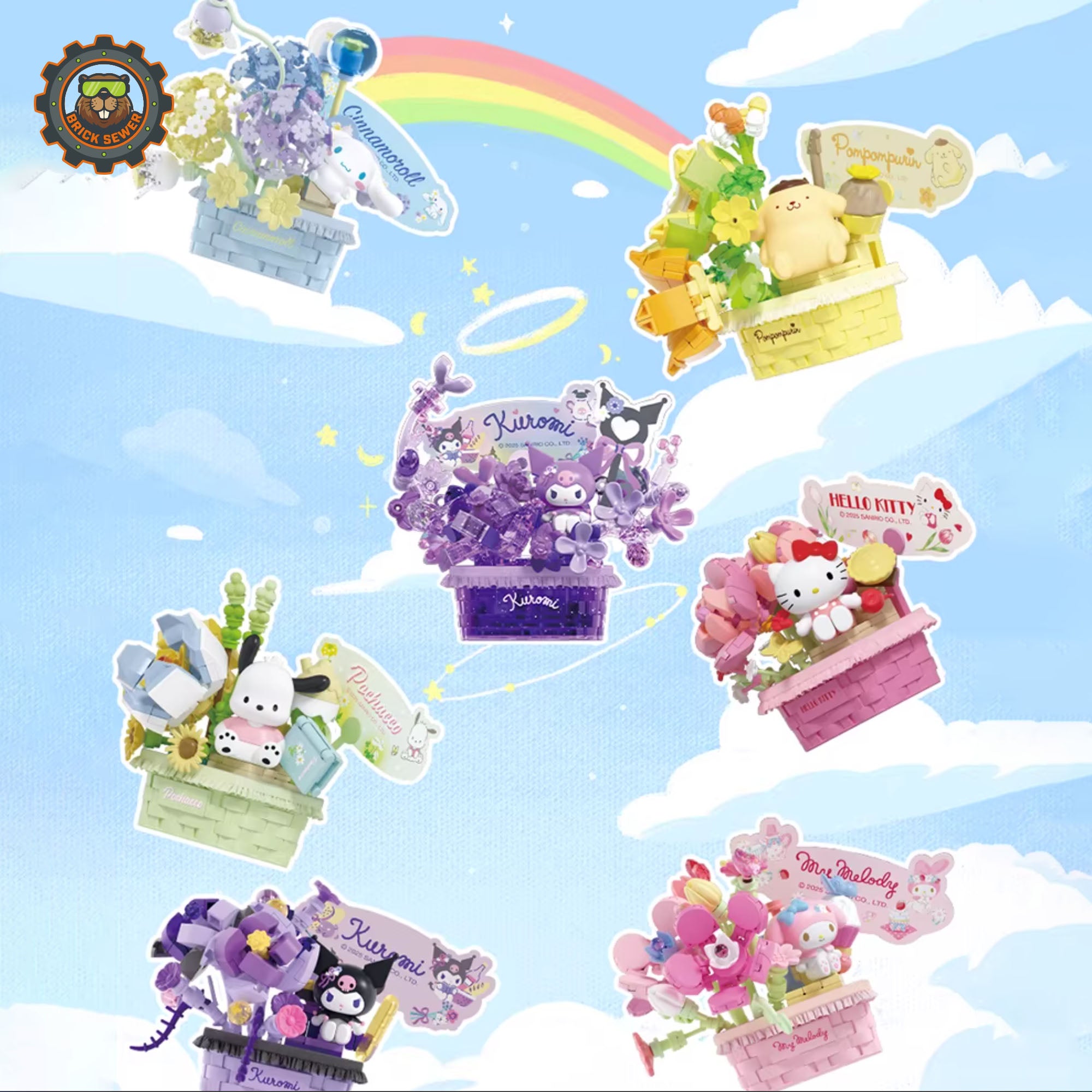 Sanrio – FANCY RIDDLE SERIES Blind Box Set (Random 6 out of 7, non-repeating)