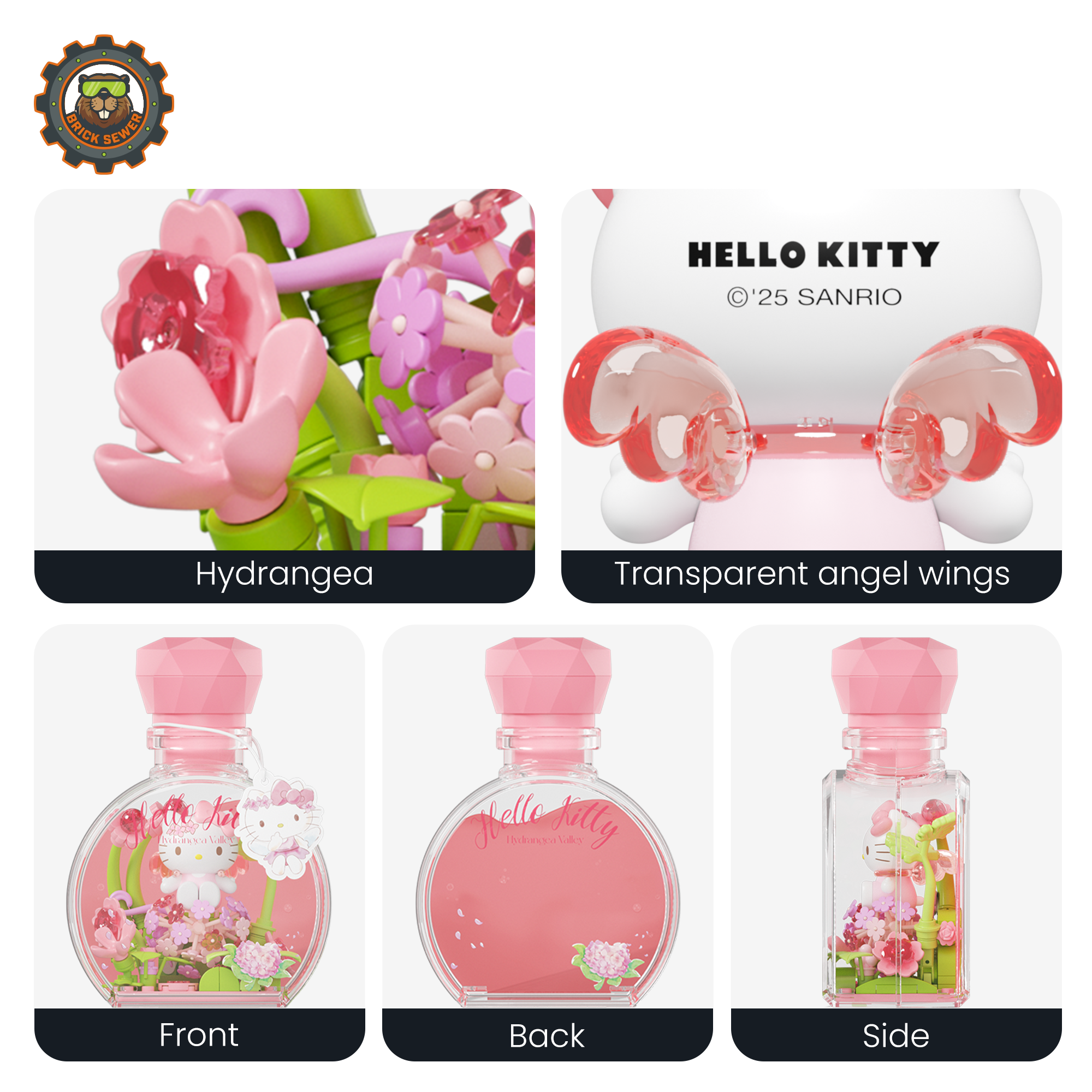 Sanrio – Perfume Bottle Blind Box Set (6-Pack, No Repeats)