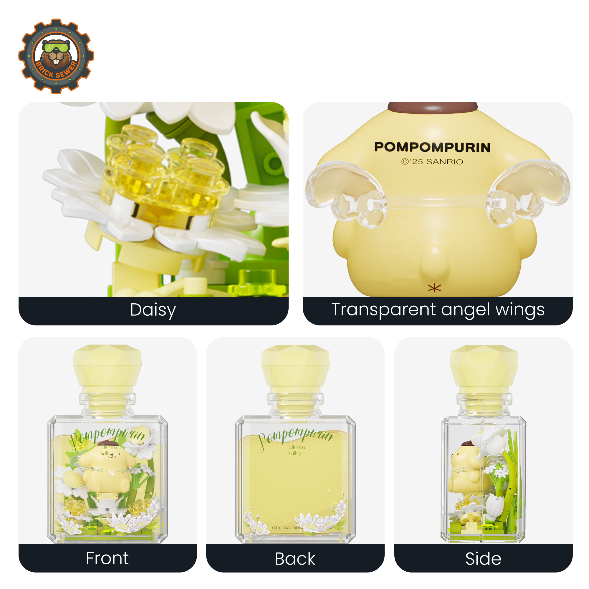 Sanrio – Perfume Bottle Blind Box Set (6-Pack, No Repeats)