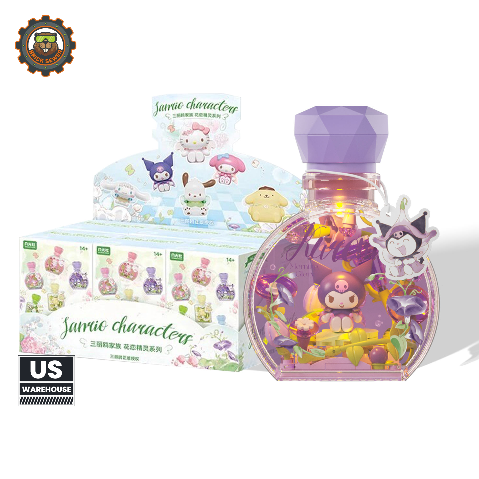 Sanrio – Perfume Bottle Blind Box Set (6-Pack, No Repeats)