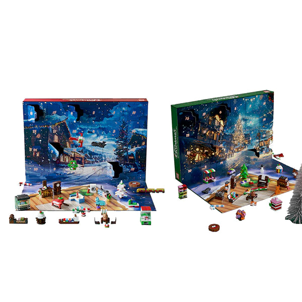 MouldKing Christmas Advent Calendar Blind Box Poke Box Christmas