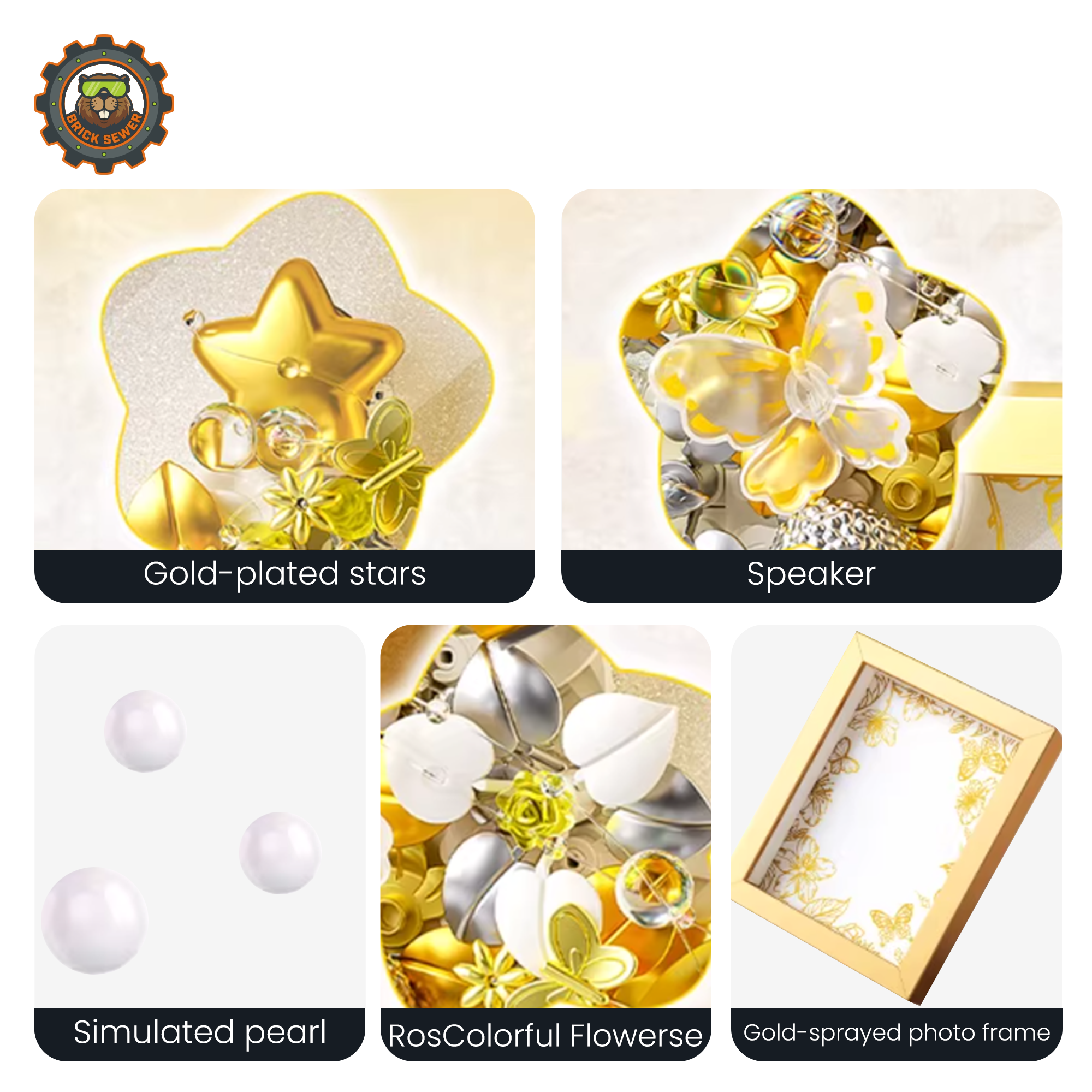 Platinum Star Building Blocks - View 4: 804010-detail-04