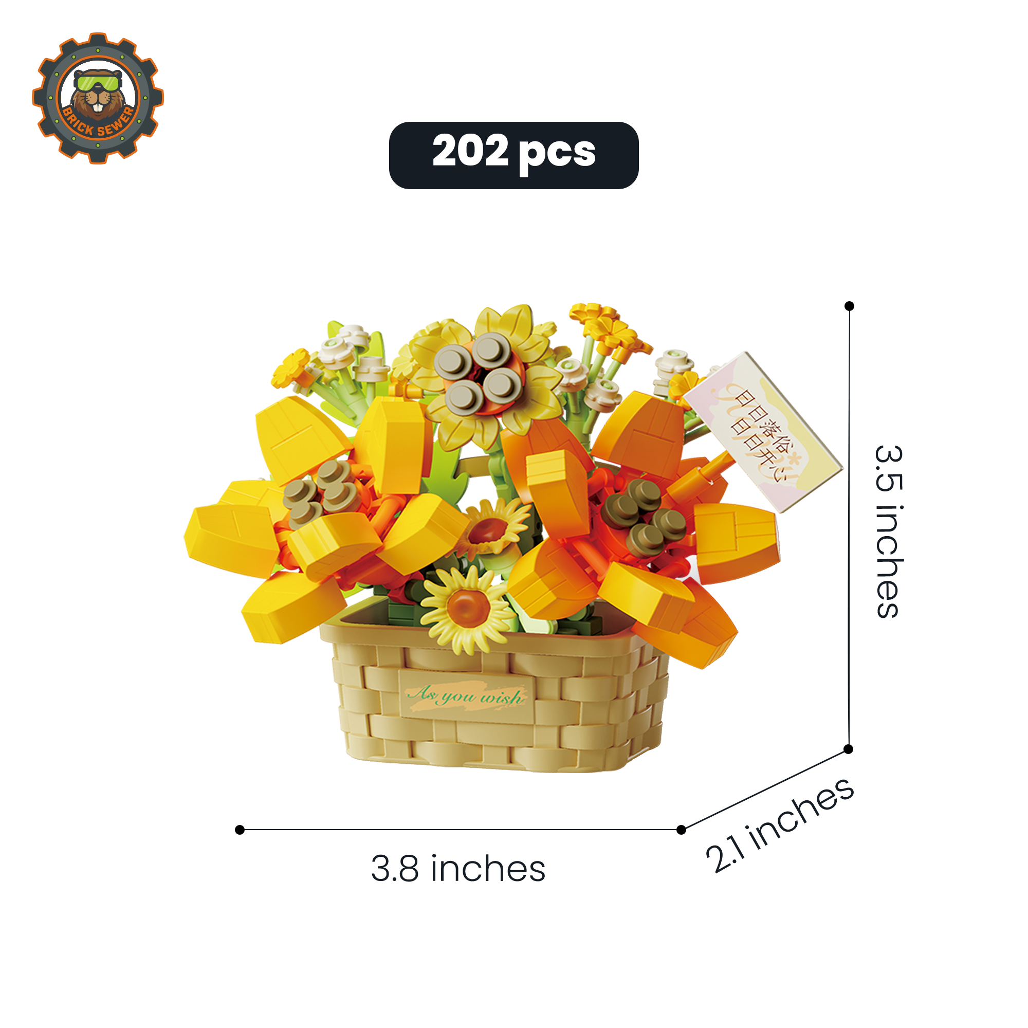 Summer Daydream  Flower Building Blocks - View 3: 804410-size-03