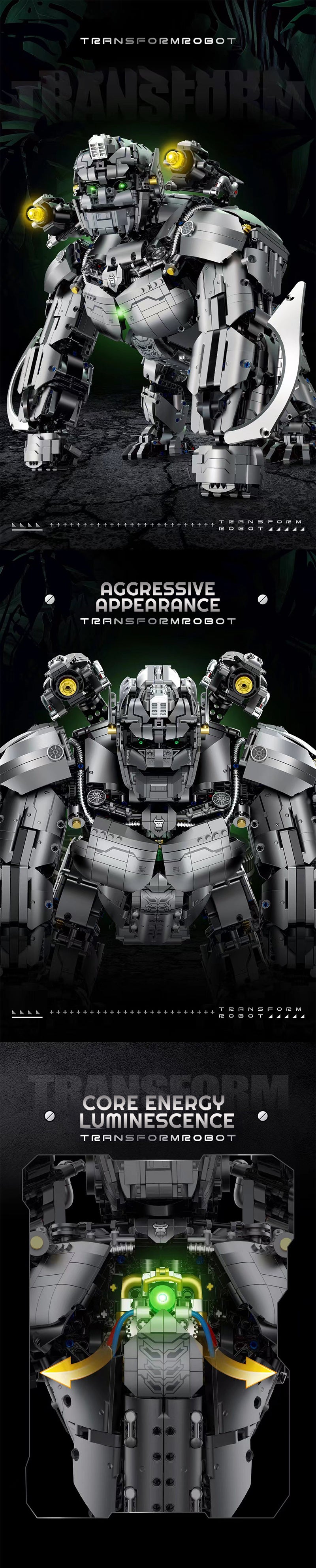 Guly 80501 Transform Robot Super King Kong Other