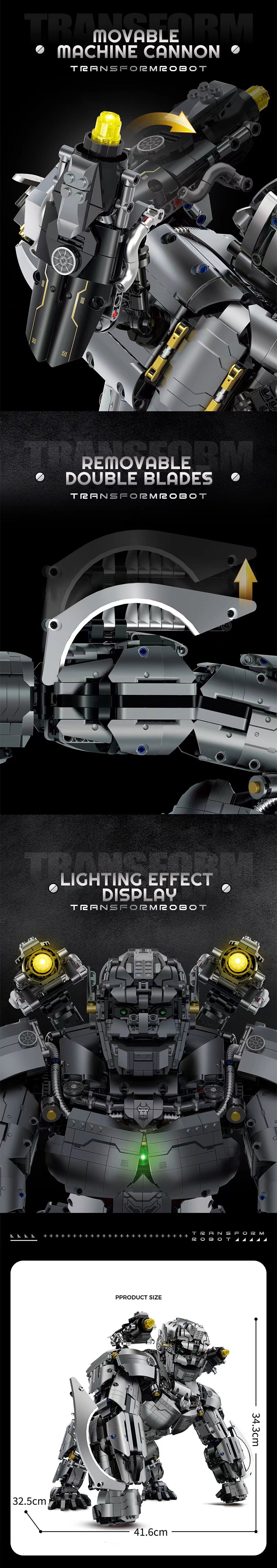 Guly 80501 Transform Robot Super King Kong Other