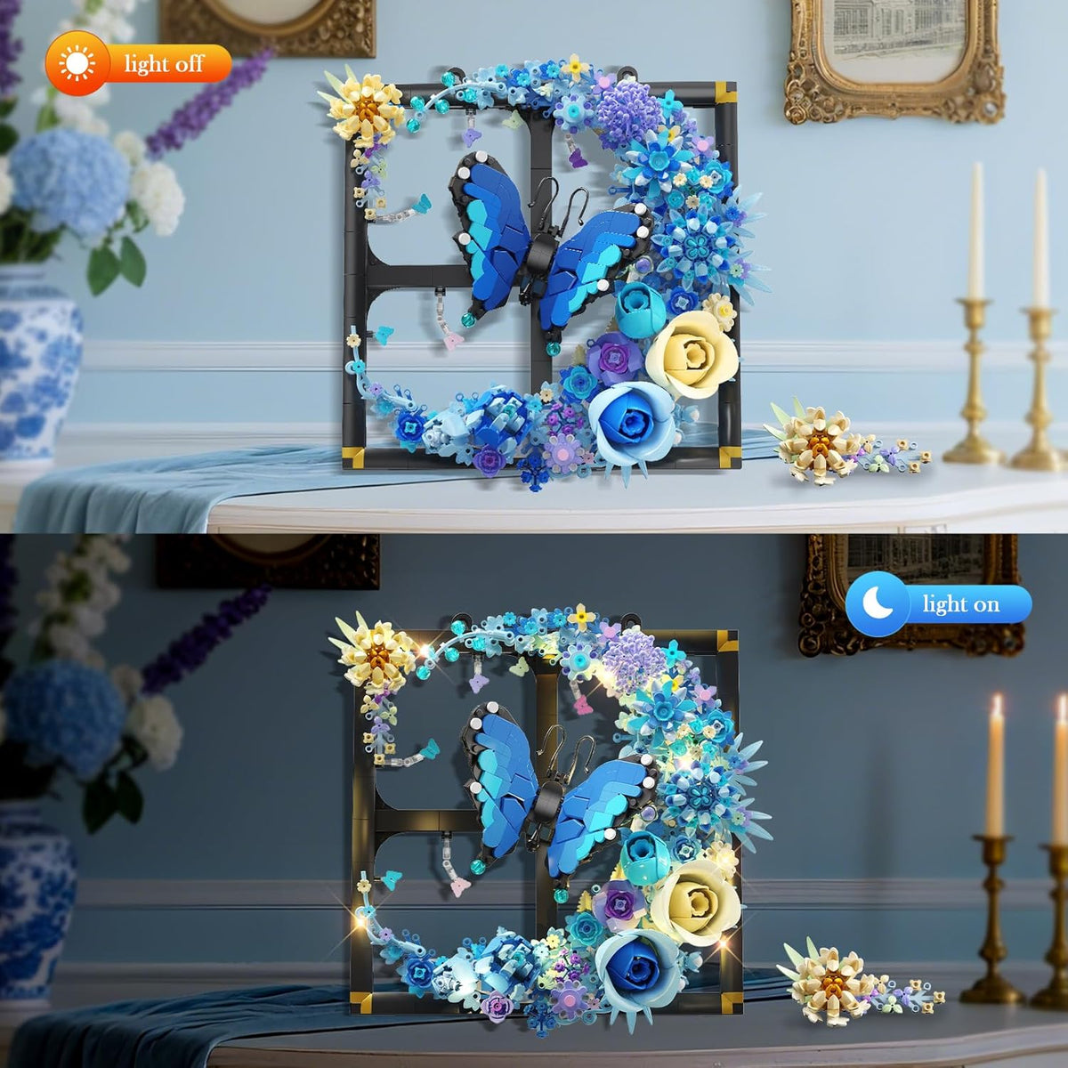 INSOON Moon Flower Building Set with Lights SC8818