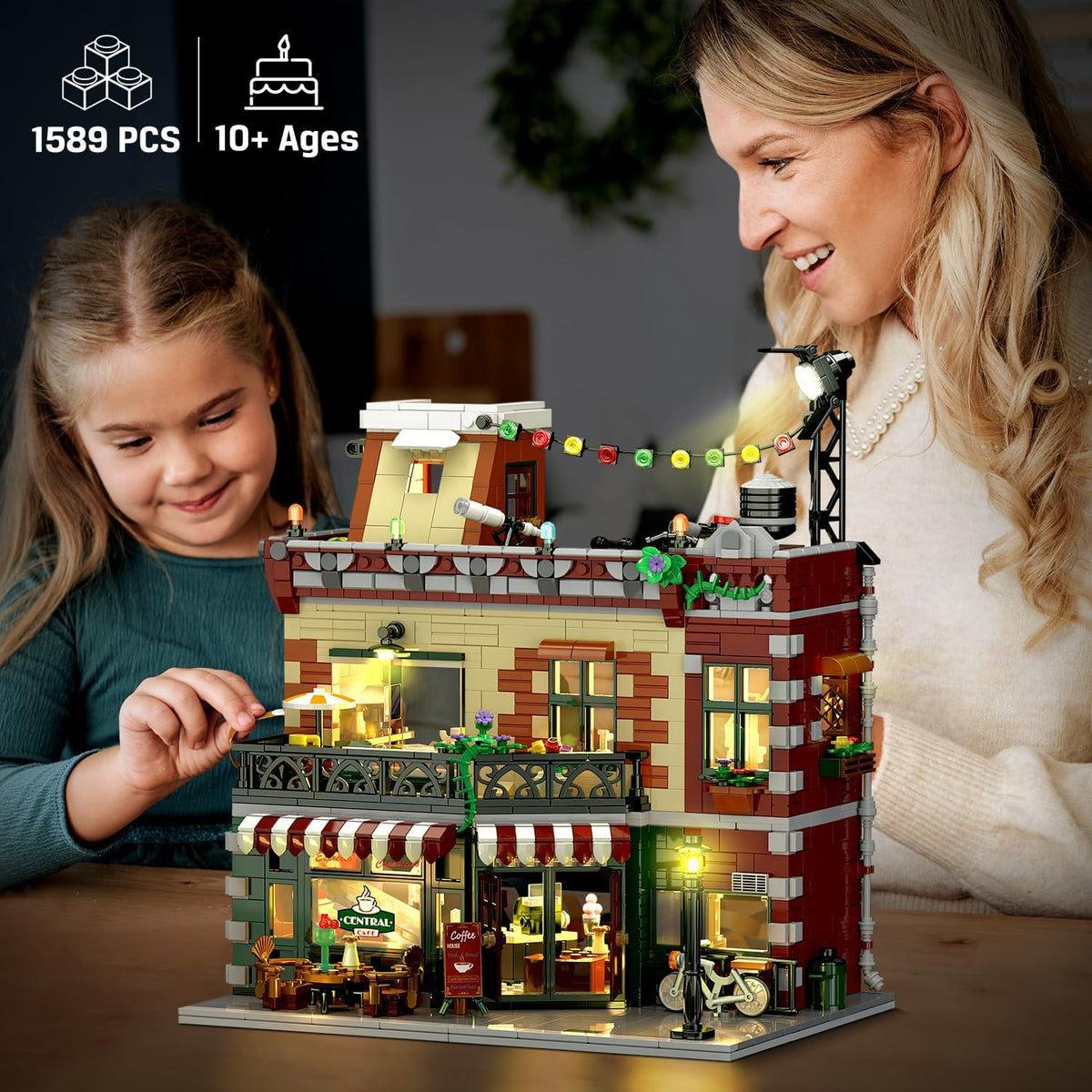 INSOON Coffee House Building Set with LED Light 20117