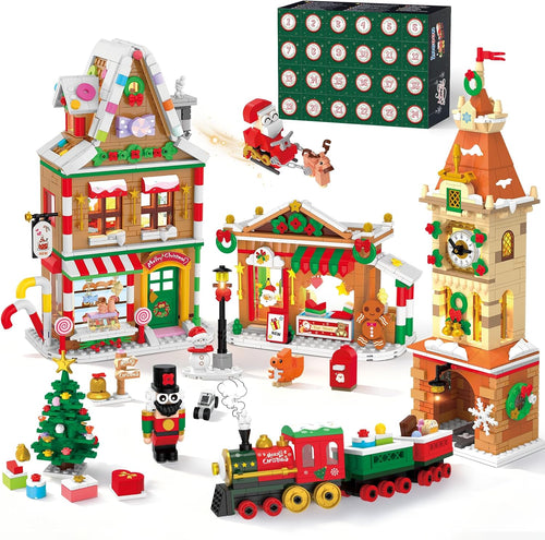 INSOON Advent Calendar 2026 Christmas Main Street Building Set with Lights SC9967