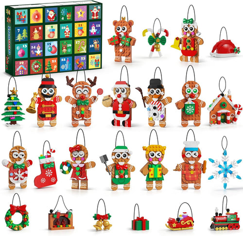 INSOON Advent Calendar 2026 Gingerbread Christmas Ornaments Building Set SC6602