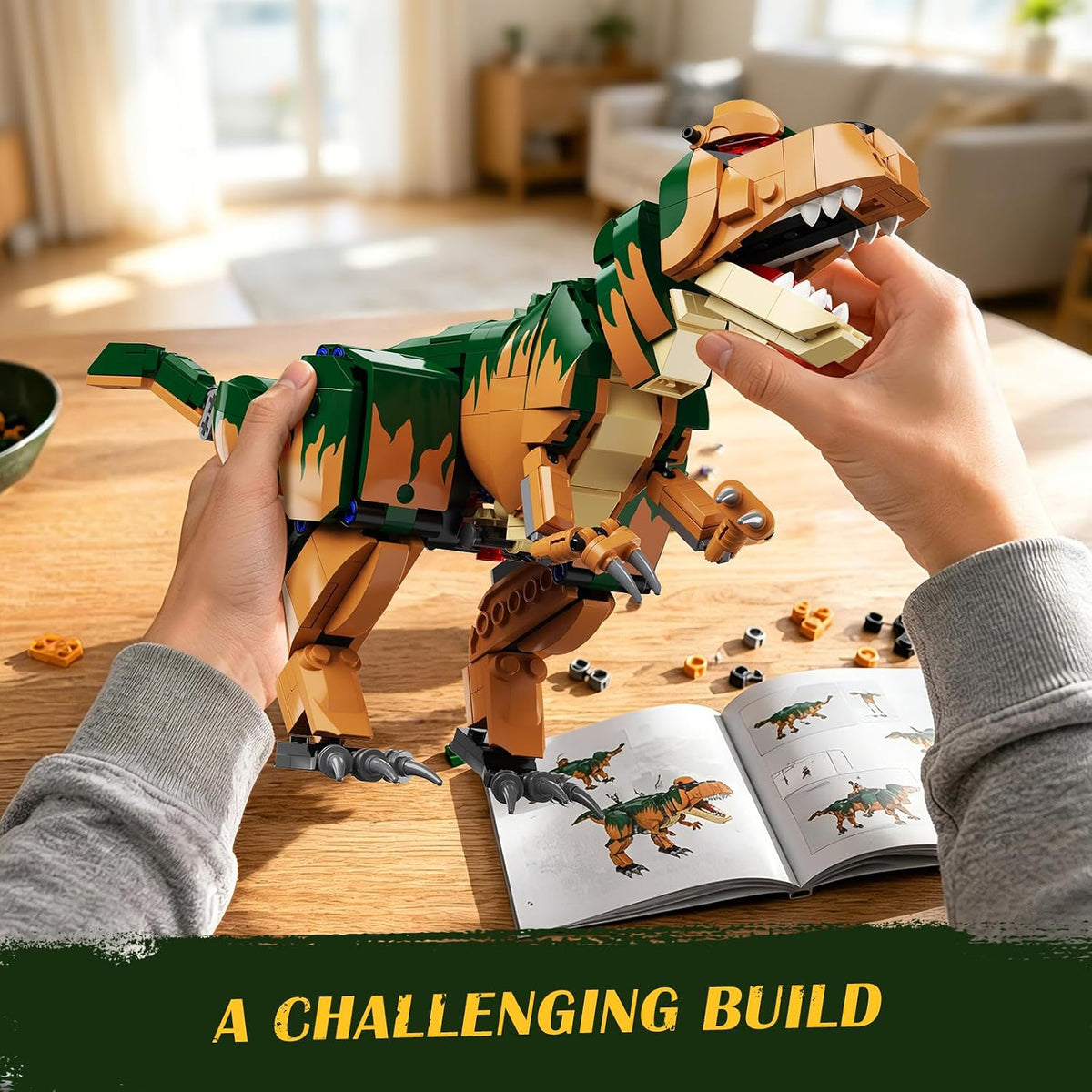 INSOON Mechanical Dinosaur Building Set HG1100