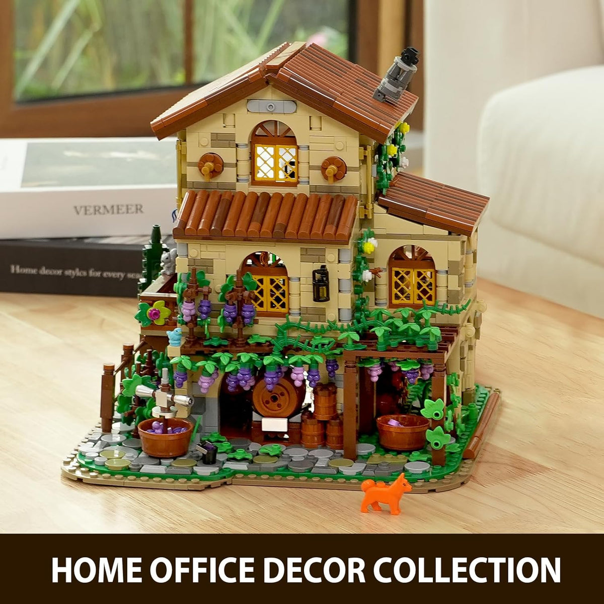 INSOON Winery Chateau House Building Set with Lights SC005