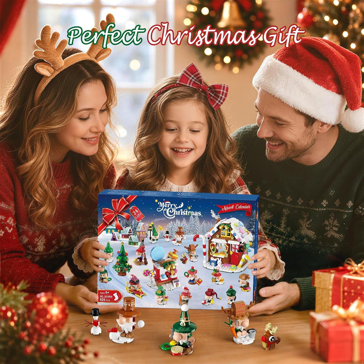 INSOON Advent Calendar 2026 Christmas Gnome Village Building Set SC8856