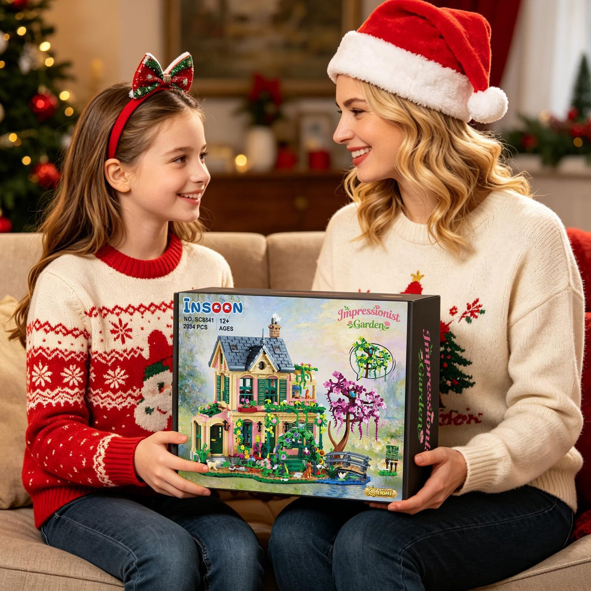 INSOON Artist Garden House Building Set with Lights SC8841
