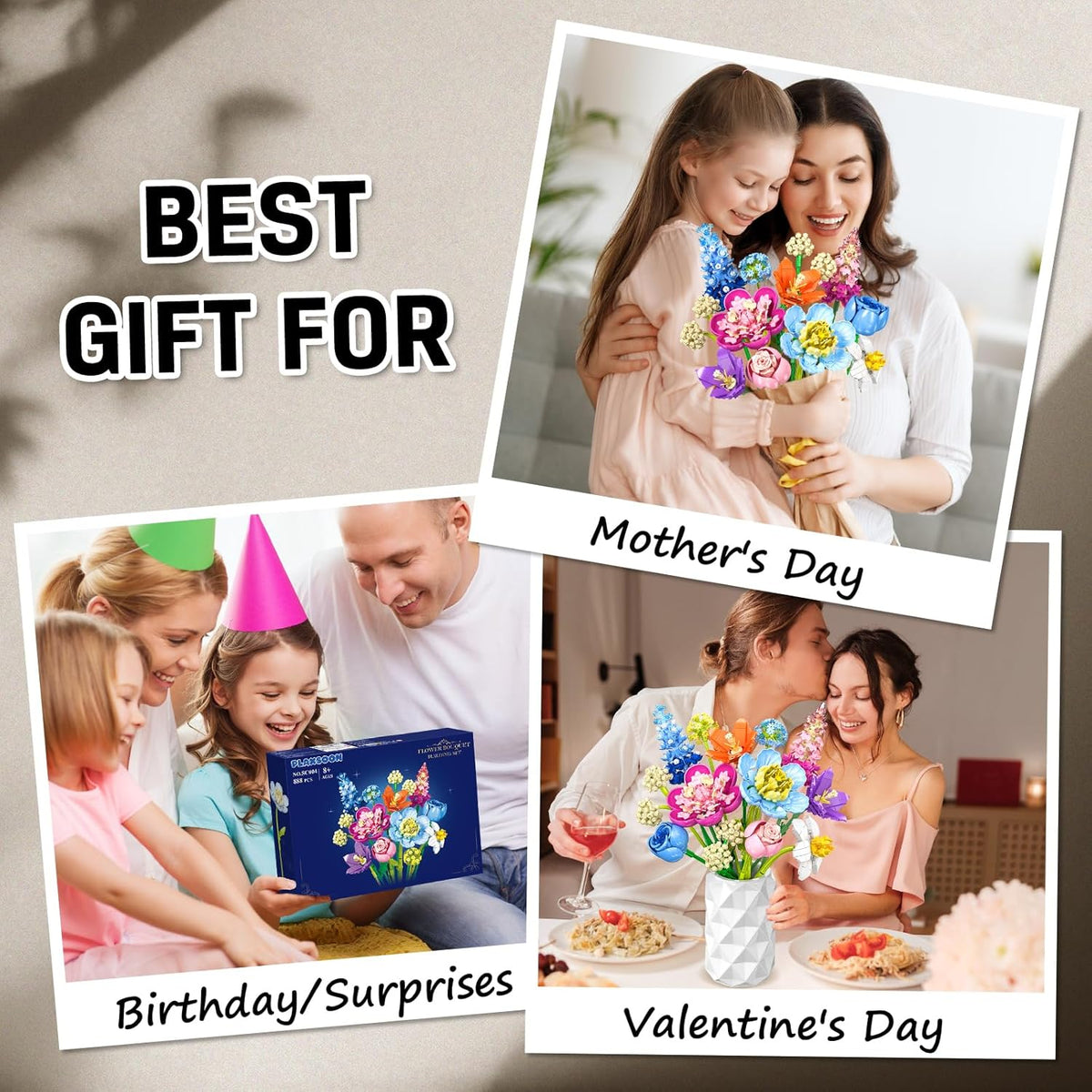 INSOON Flower Bouquet Building Set SC004