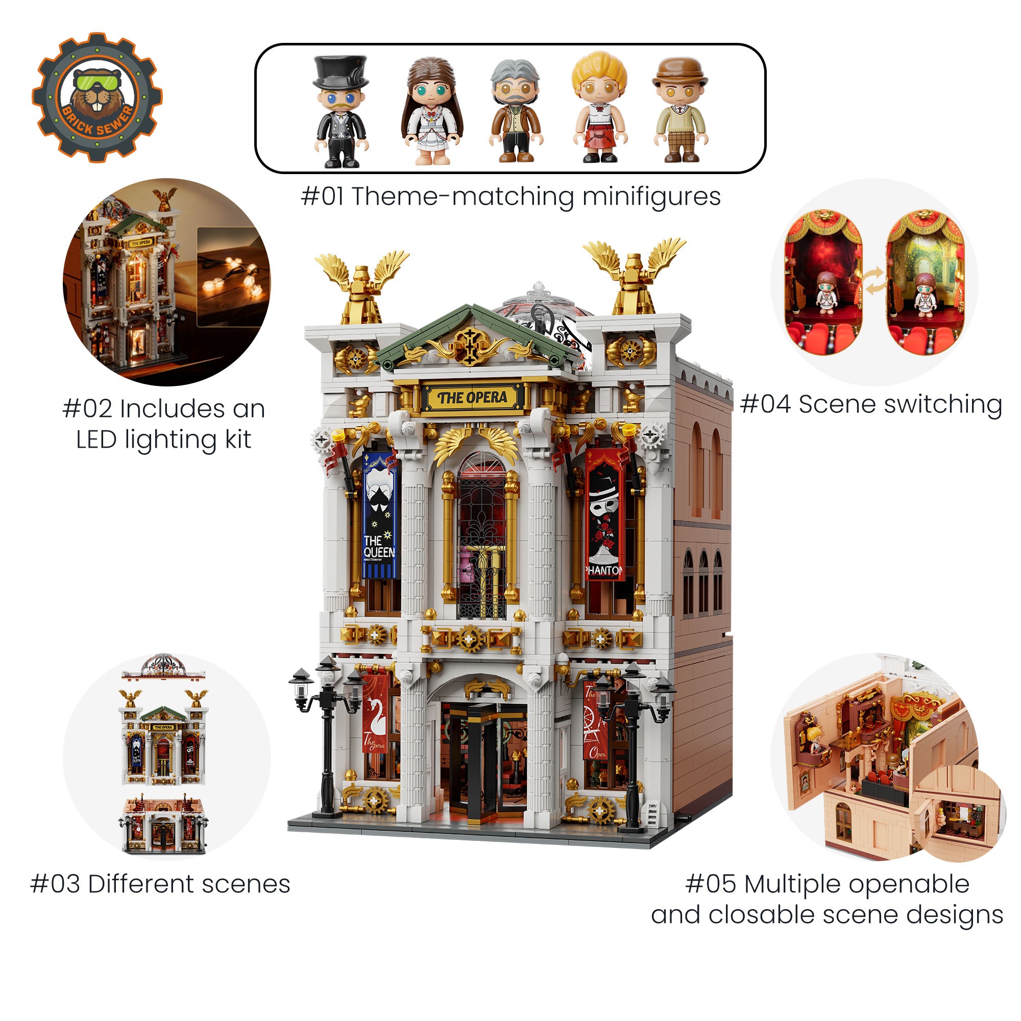 Opera House 3700pcs