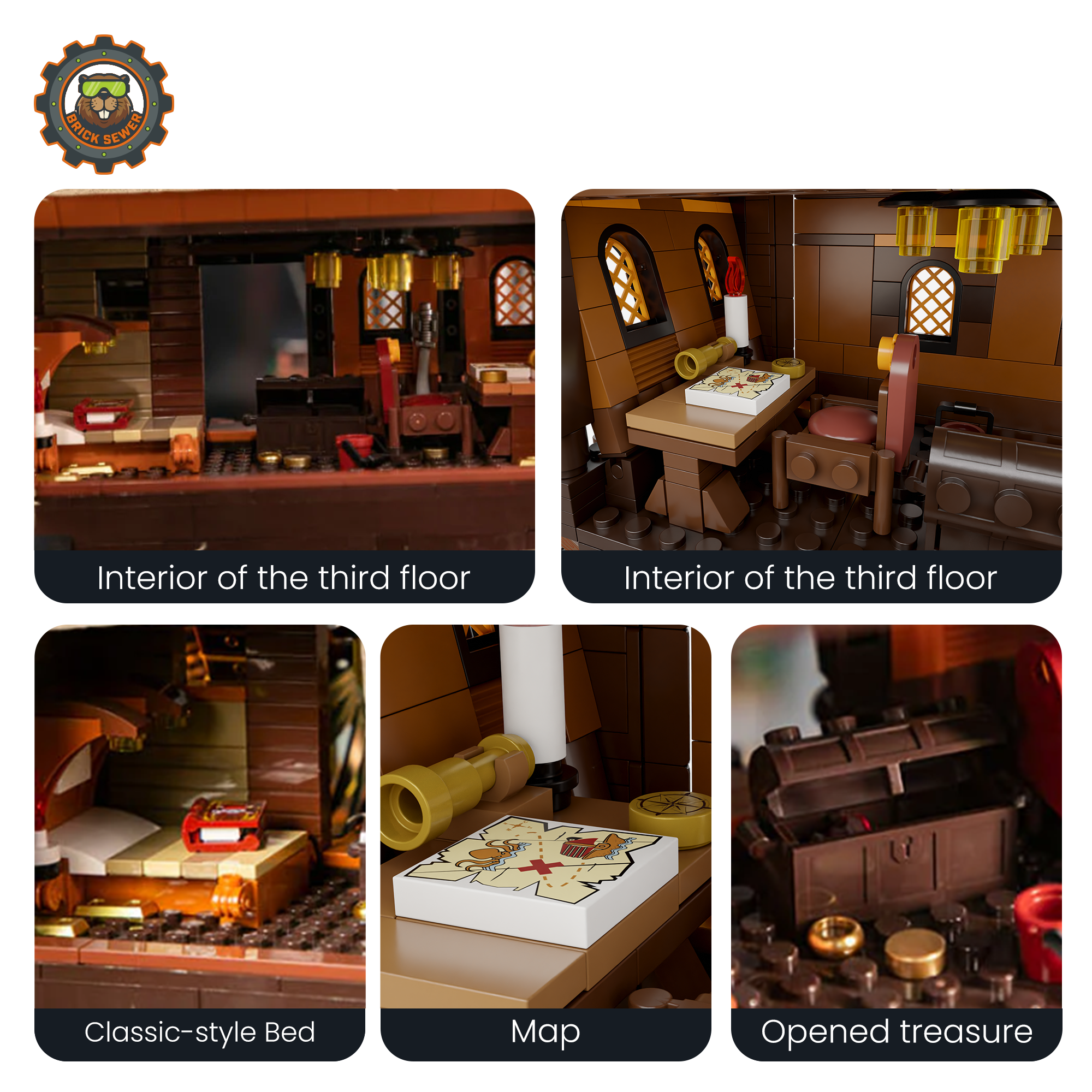 Only 3 left | Pirates Hub 2858pcs