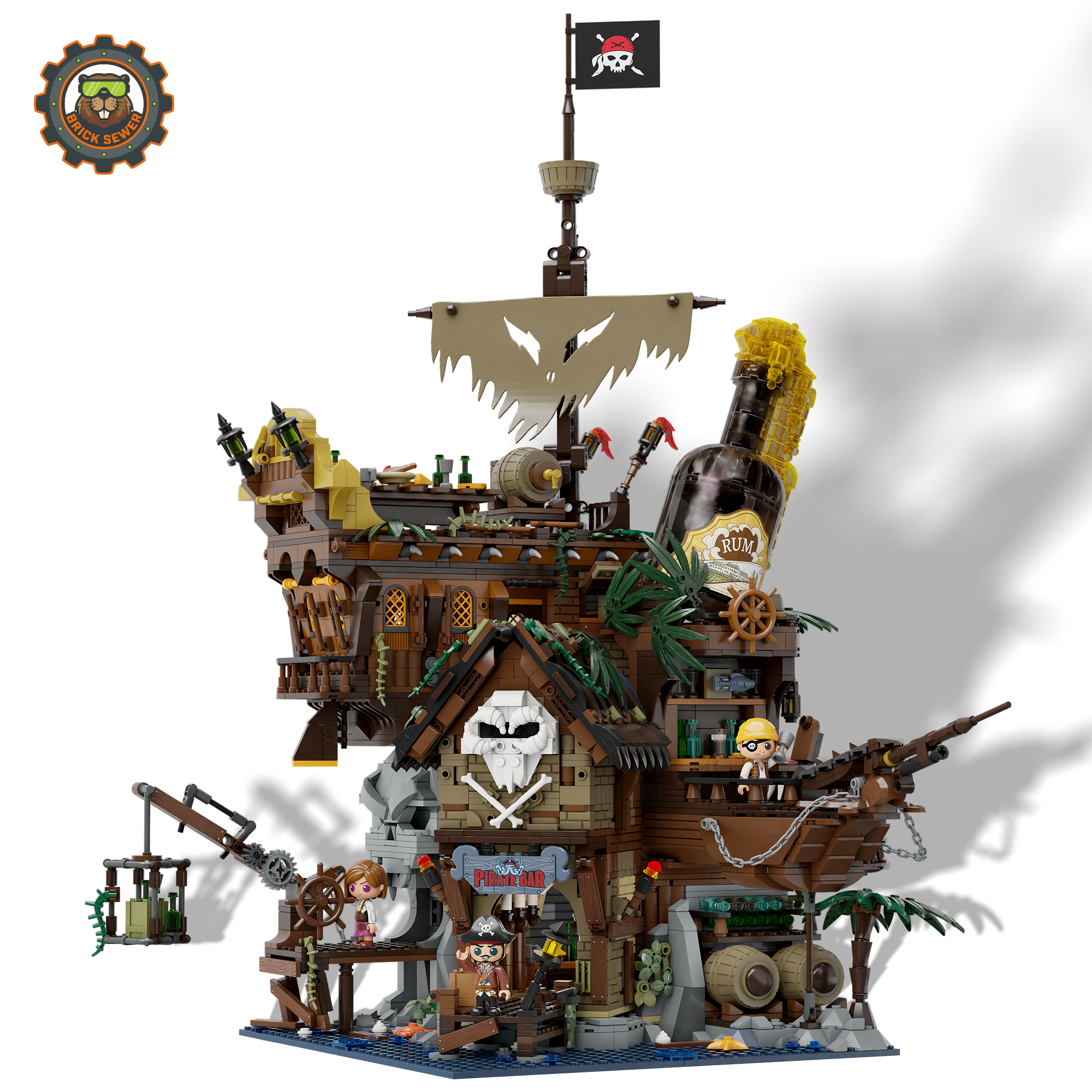Only 3 left | Pirates Hub 2858pcs
