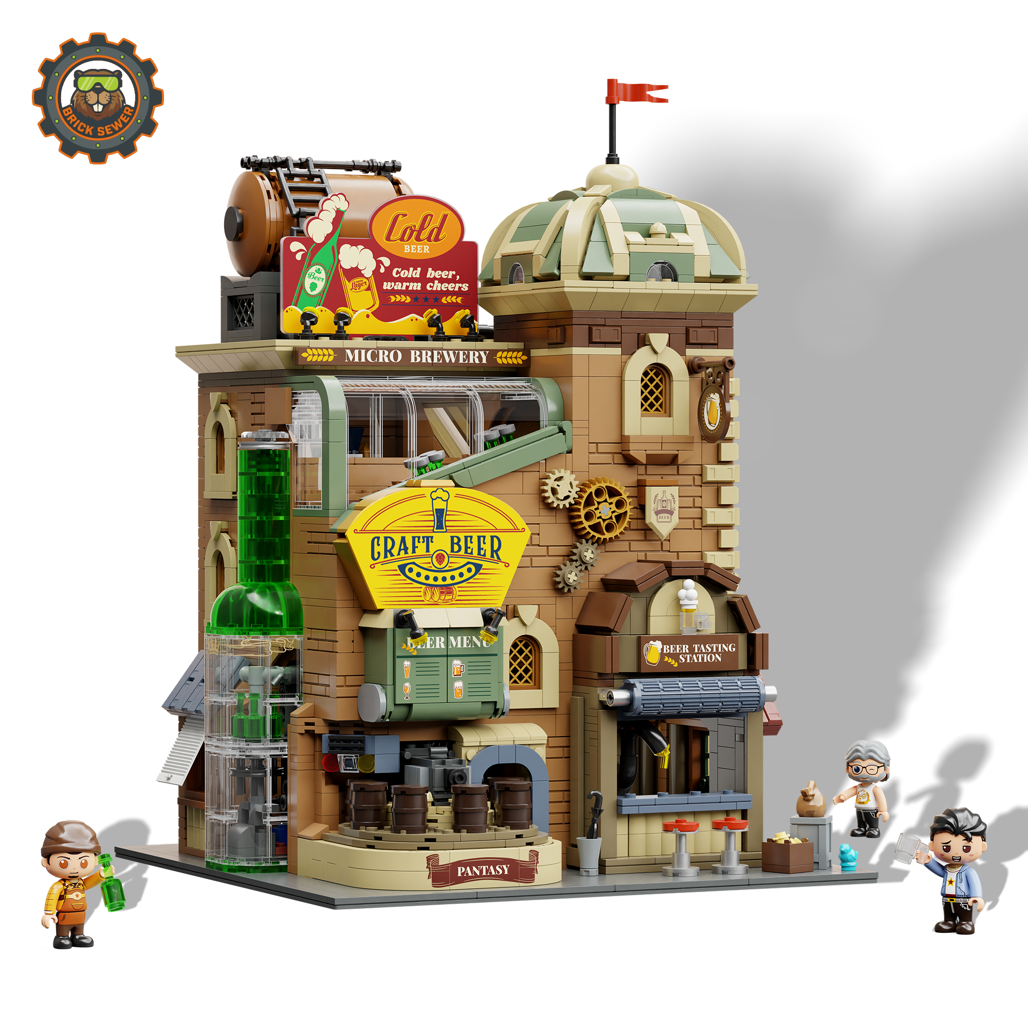 【Father's Day gift🎁】Pantasy Western Mine + Architecture Firm + Craft Brewery FD-PS