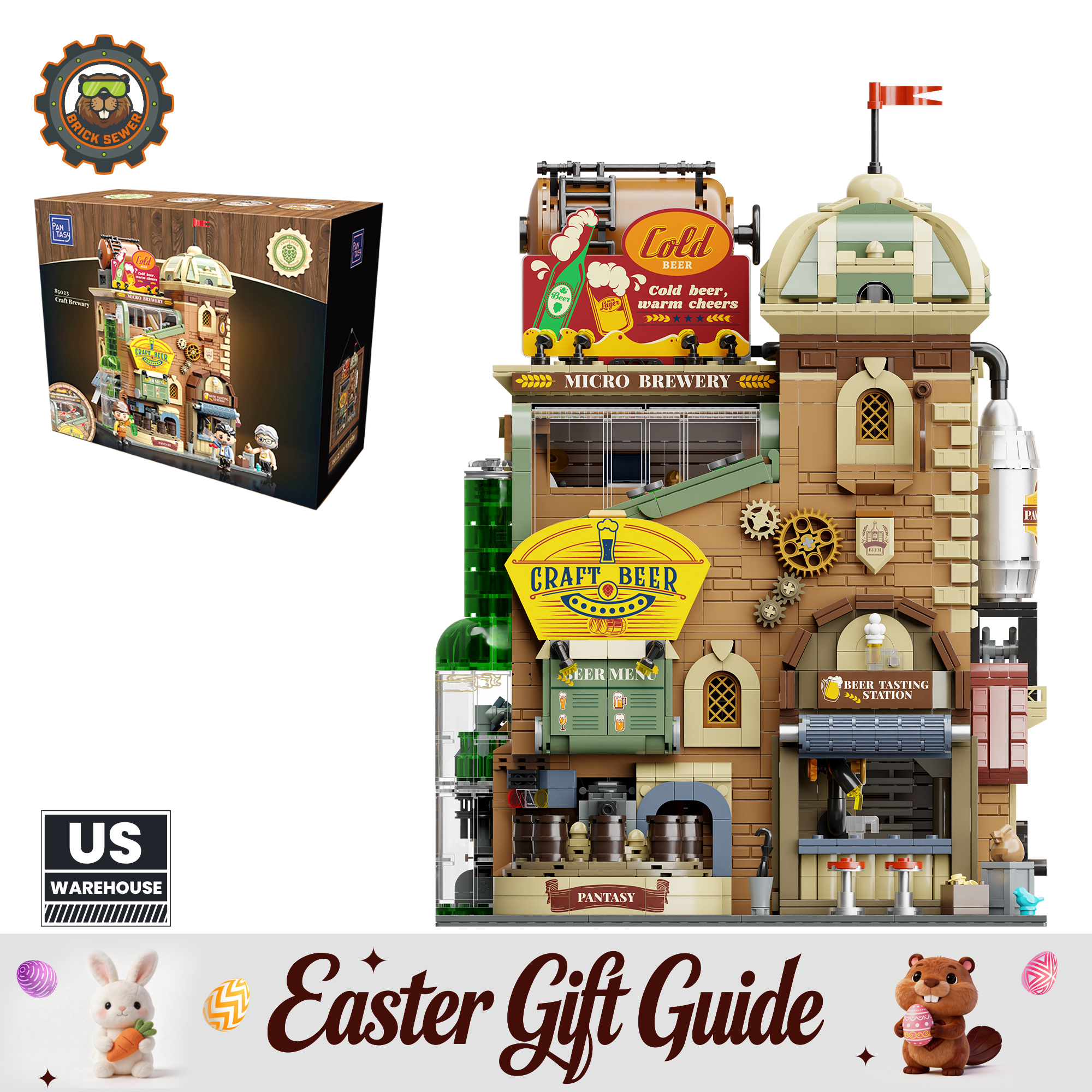 Only 5 left | Craft Brewery 3266pcs