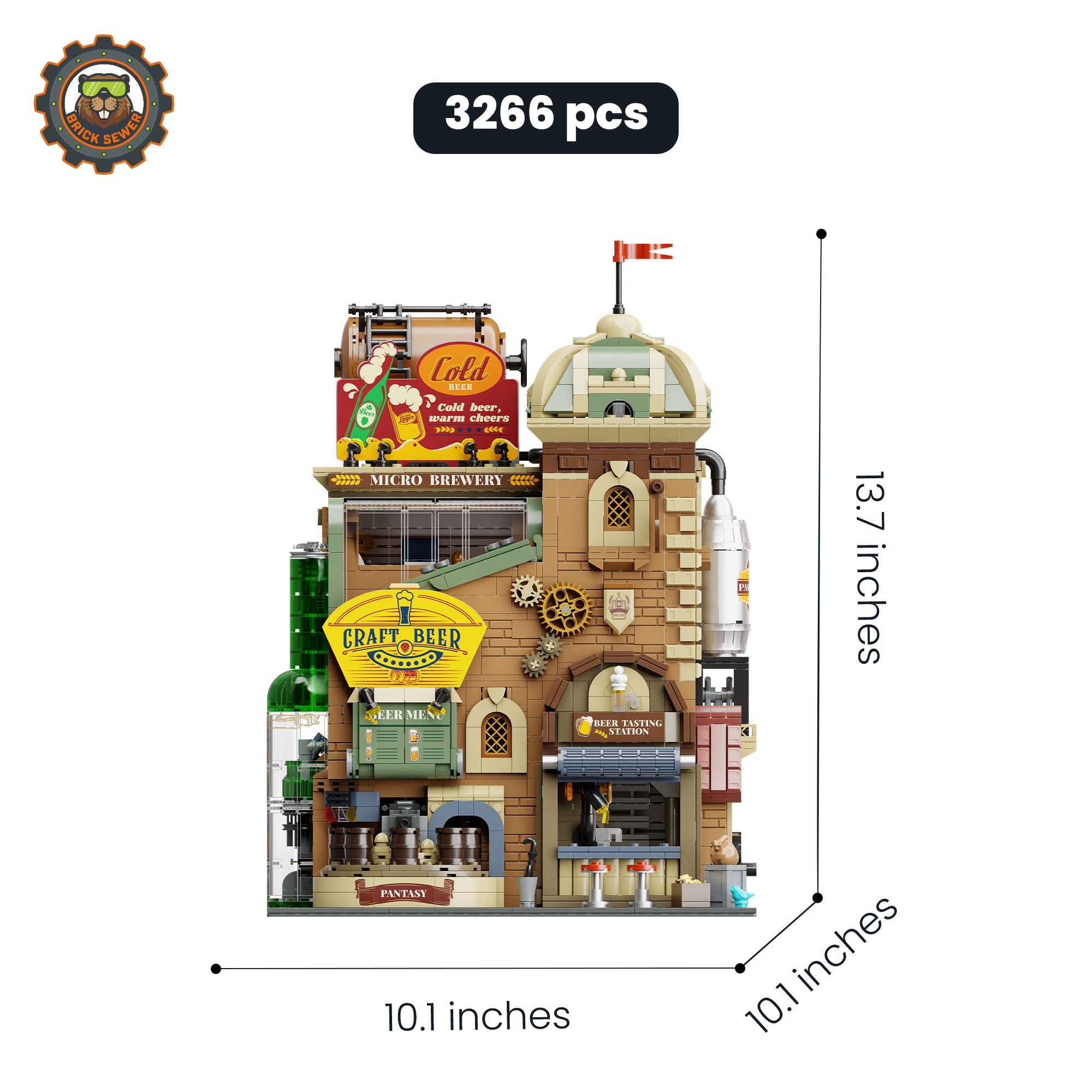 Only 5 left | Craft Brewery 3266pcs