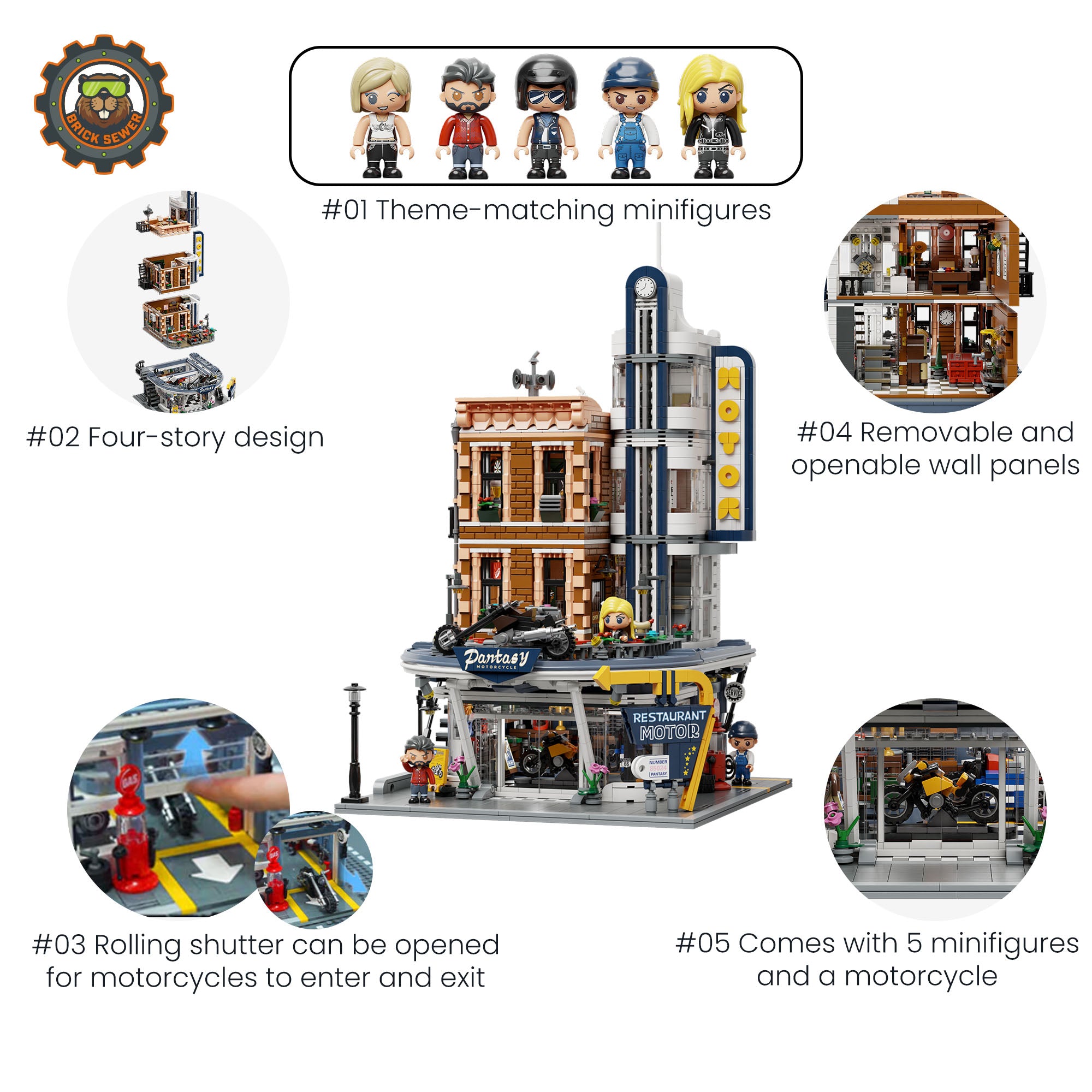 Pantasy Motorcycle Restaurant 85024PTS