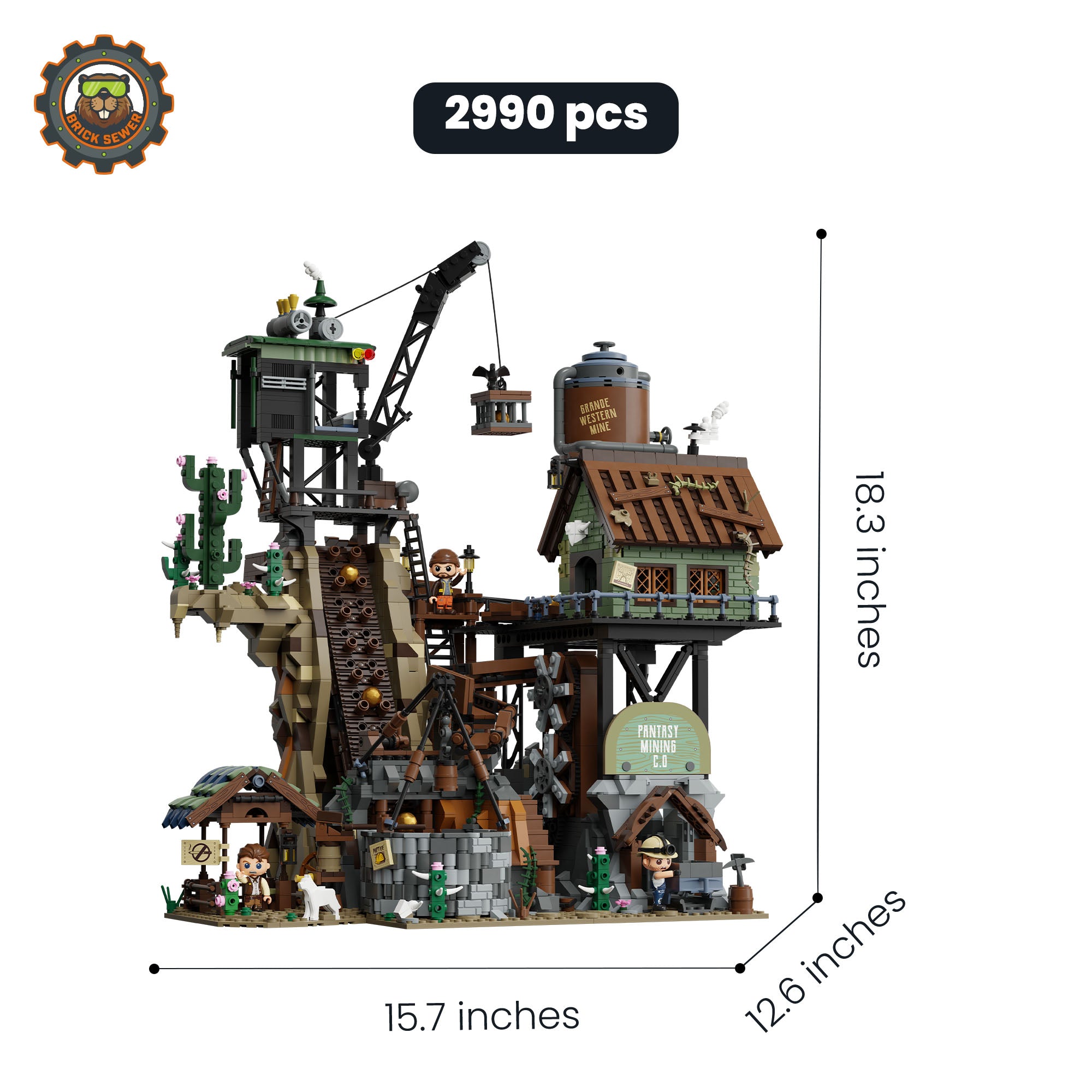 Western Mine 2990pcs