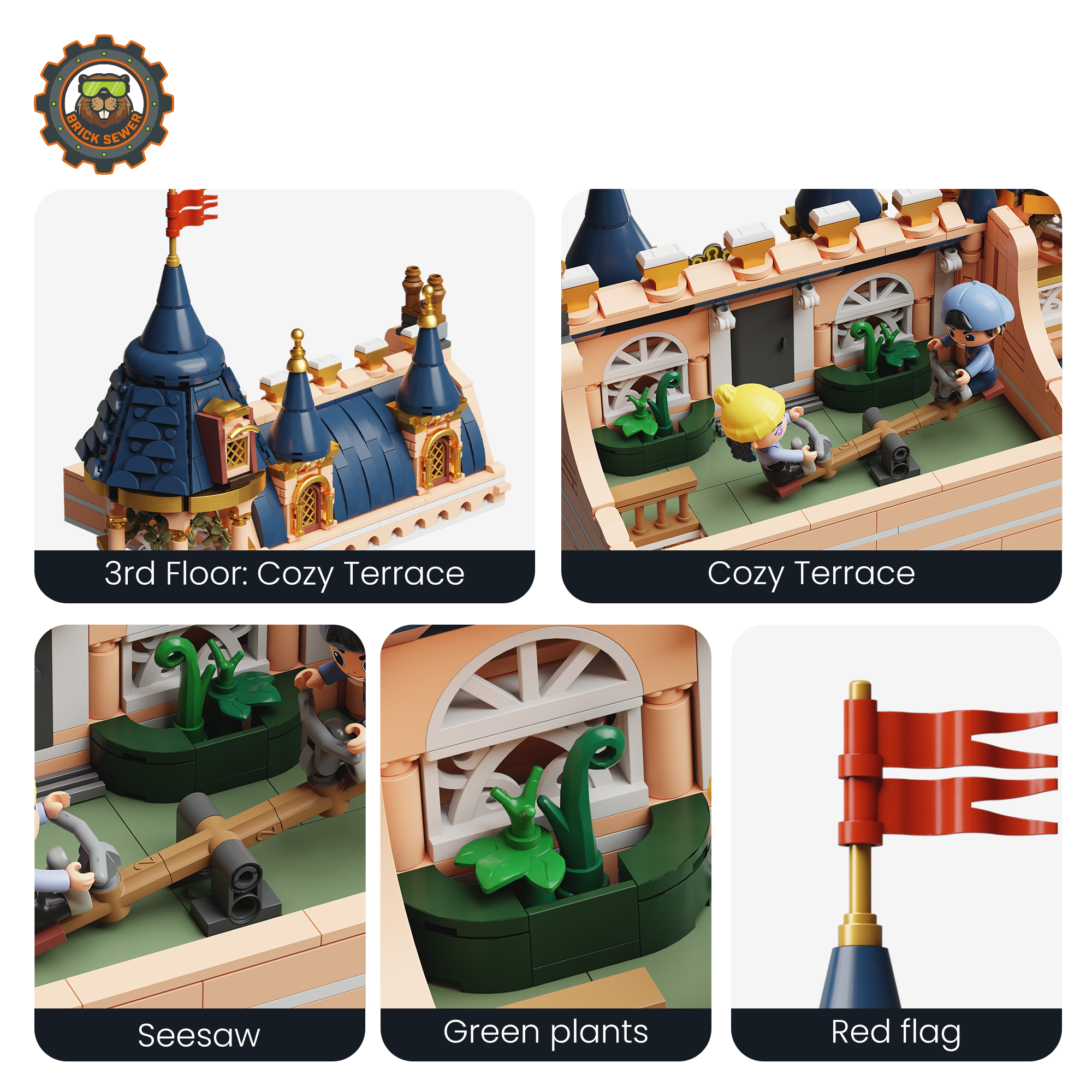 Toy Store 2978pcs