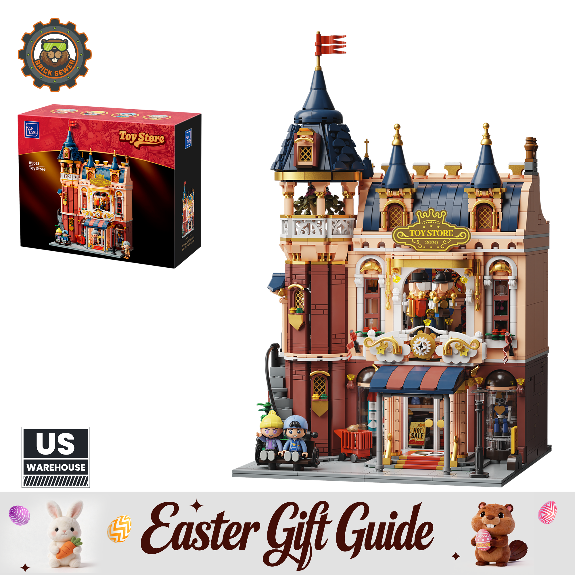 Only 1 left | Toy Store 2978pcs