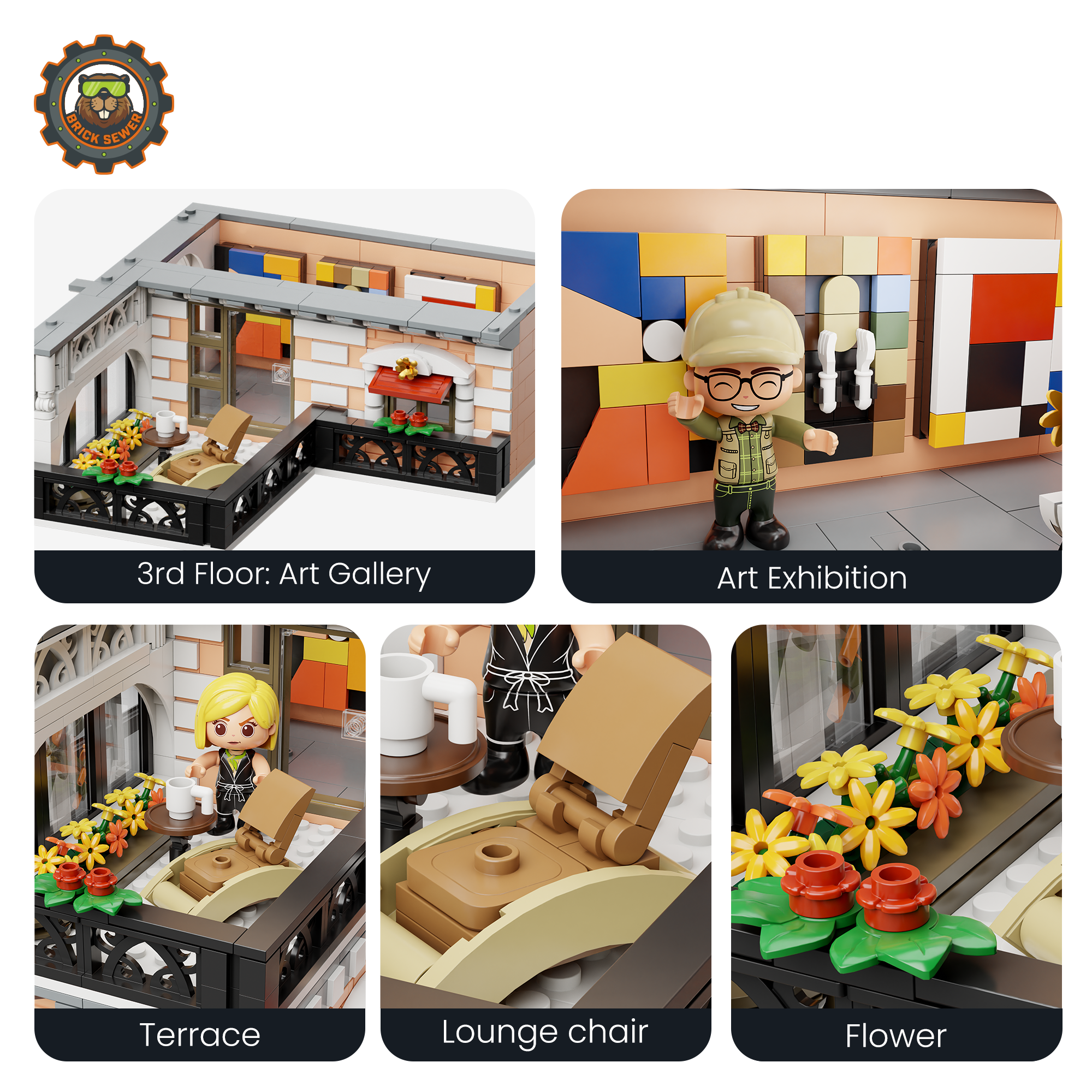 Blossom Cafe 2826pcs
