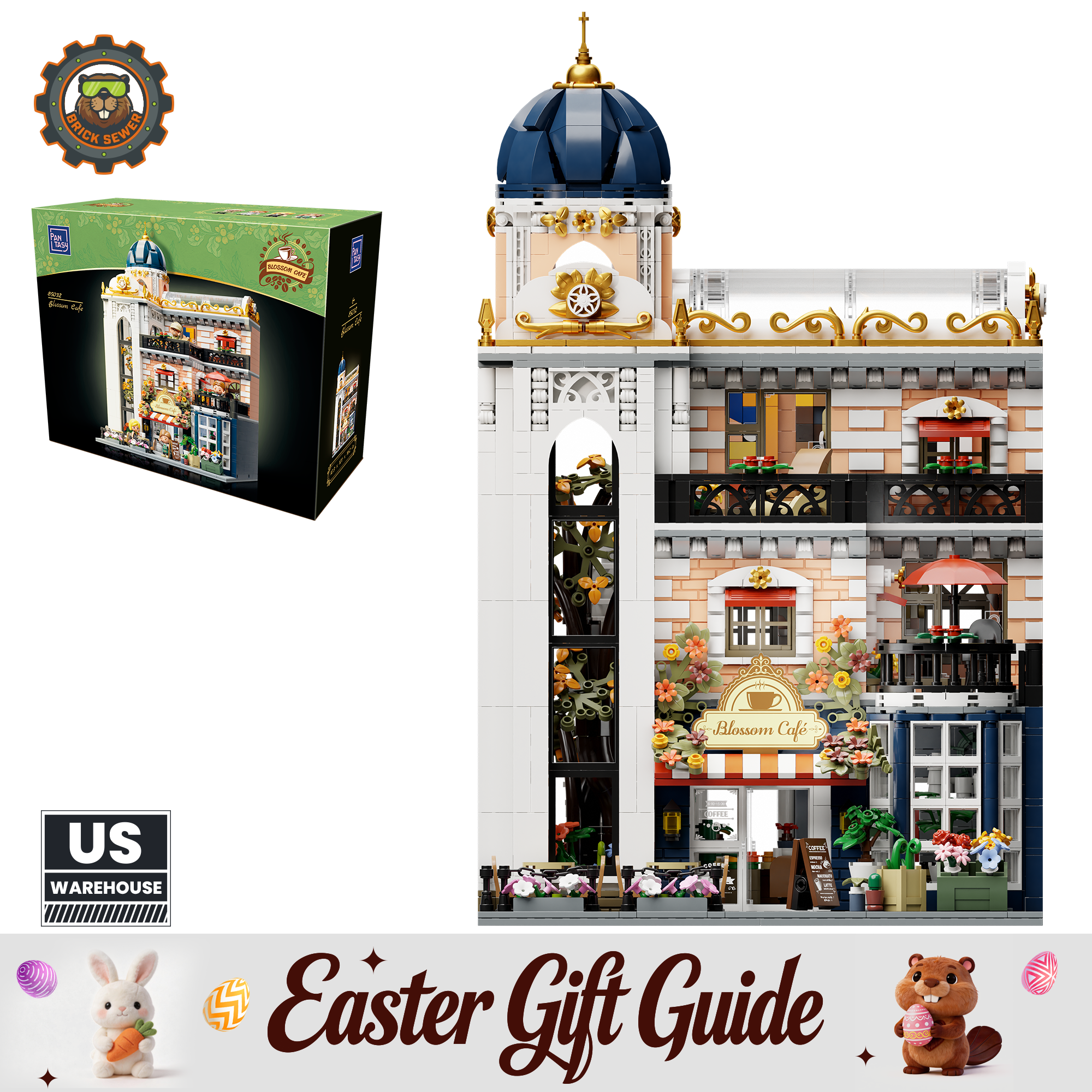 Only 6 left | Blossom Cafe 2826pcs