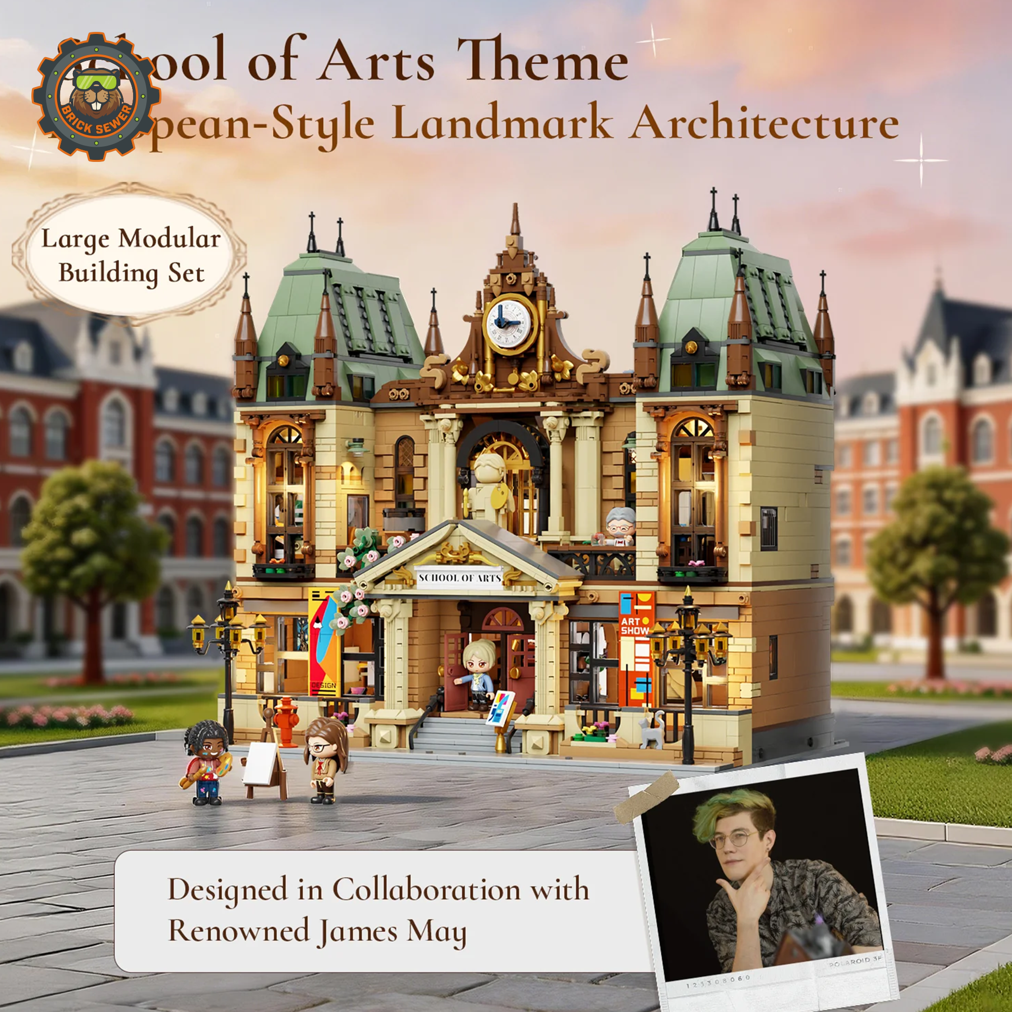 PRESALE NOW | School of Arts Modular Building Set