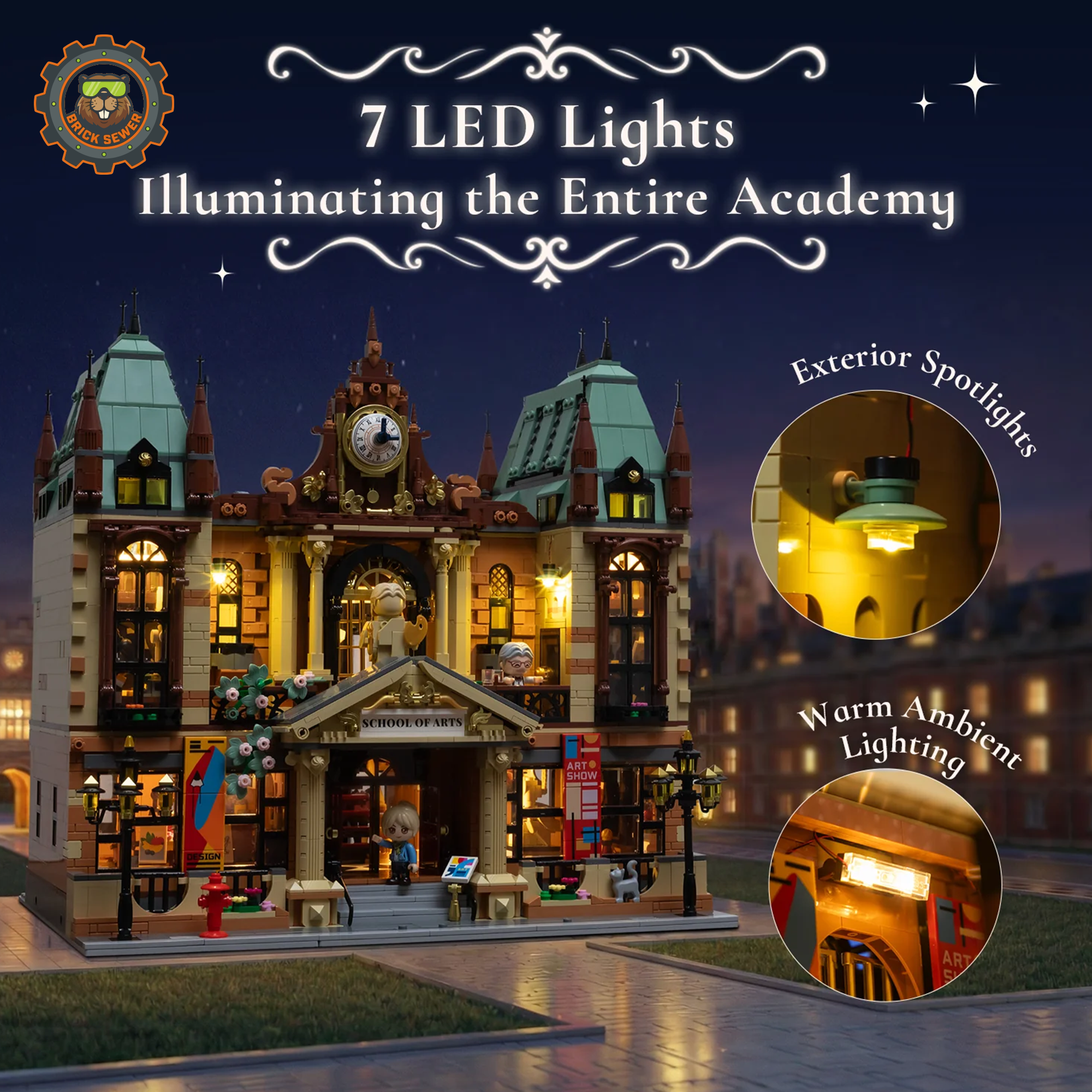 PRESALE NOW | School of Arts Modular Building Set