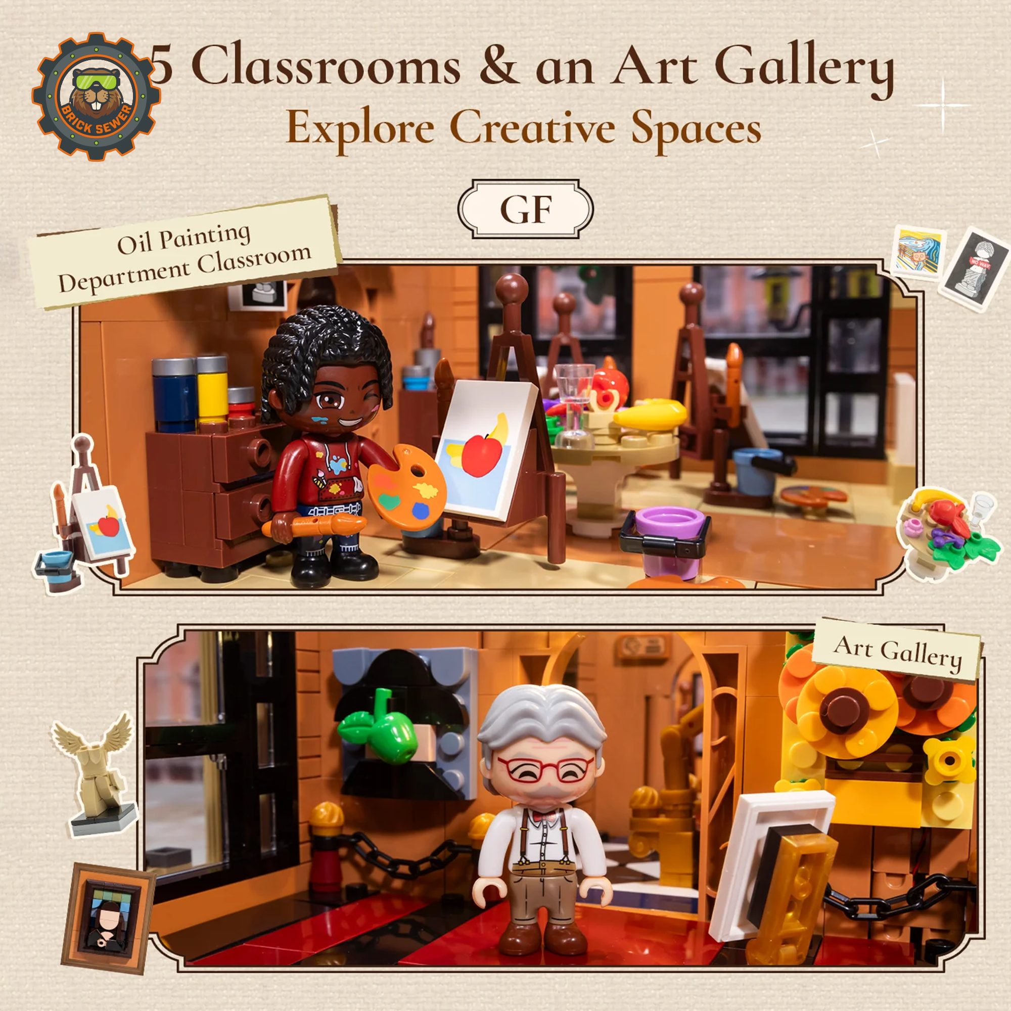 PRESALE NOW | School of Arts Modular Building Set