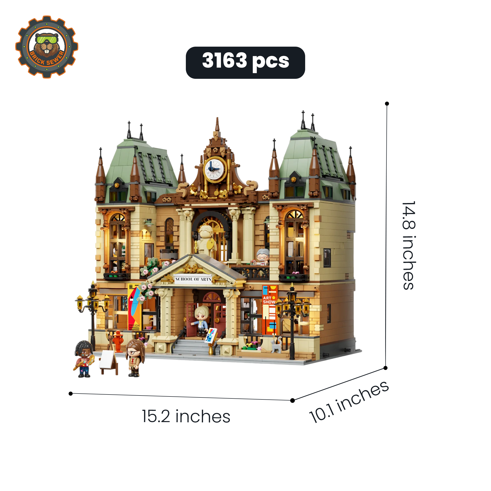 PRESALE NOW | School of Arts Modular Building Set