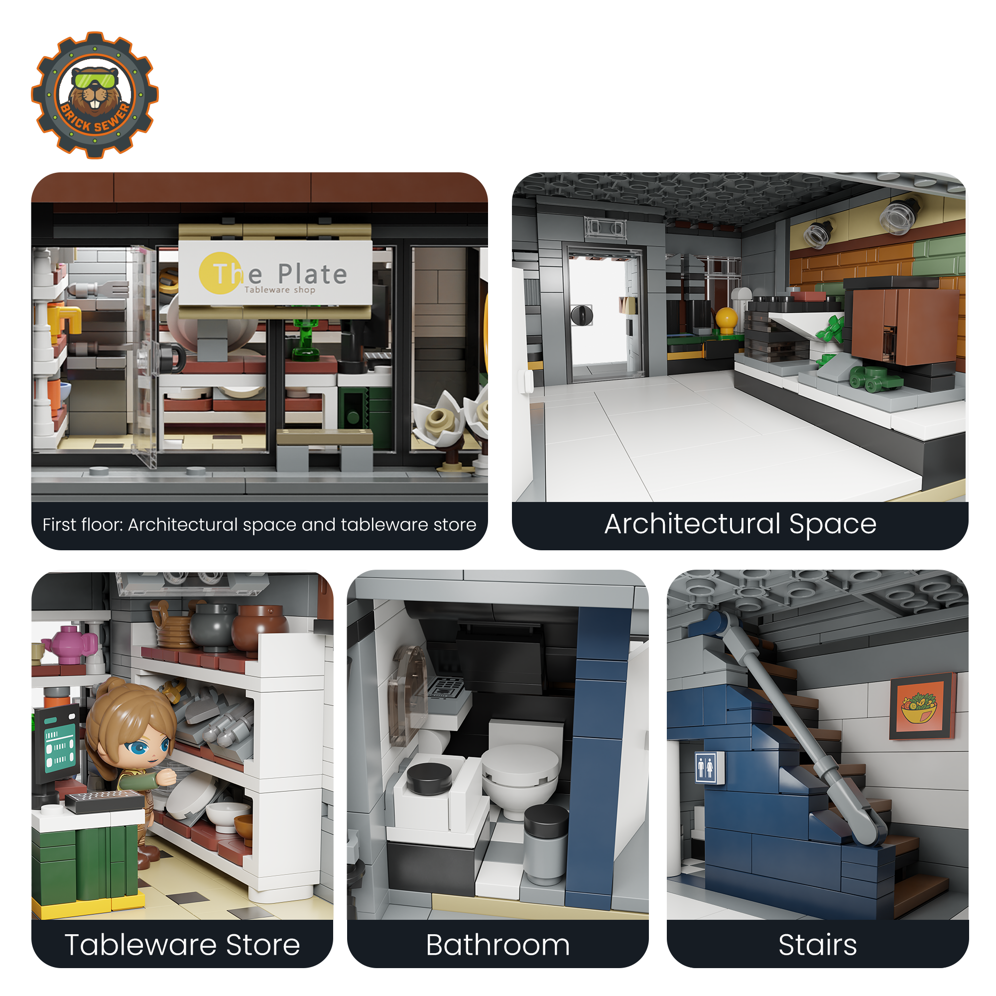 Architecture Firm 3427pcs