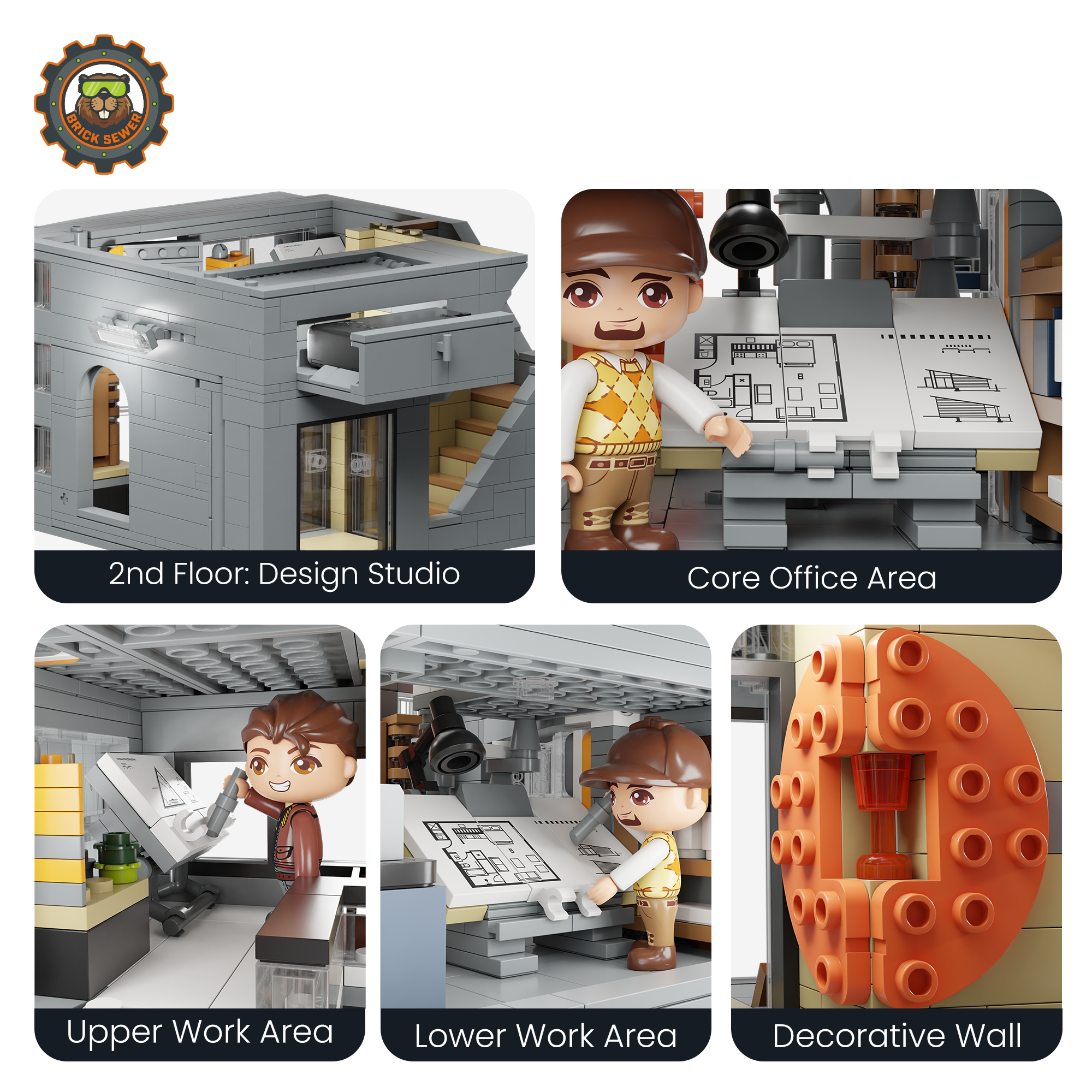 【Father's Day gift🎁】Pantasy Western Mine + Architecture Firm + Craft Brewery FD-PS