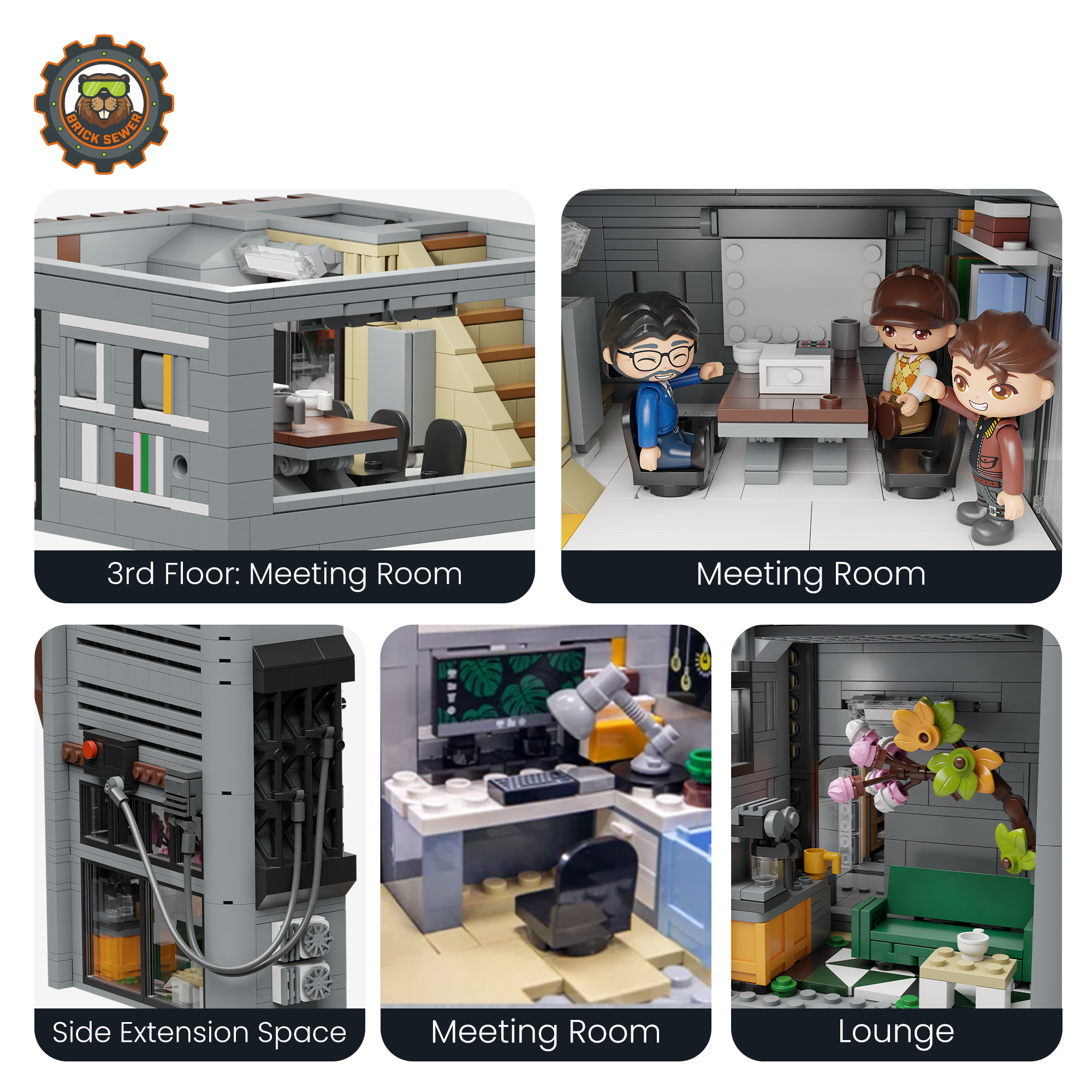 Architecture Firm 3427pcs