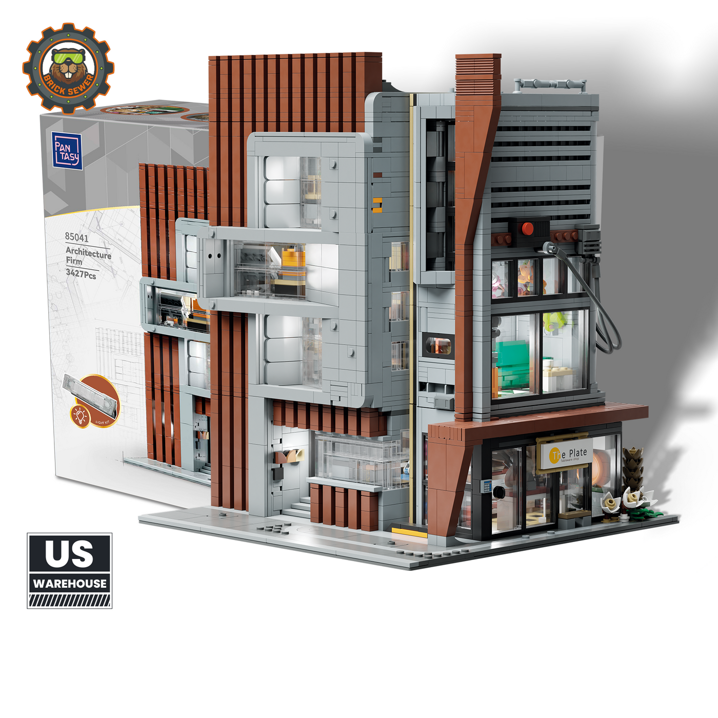 Architecture Firm 3427pcs