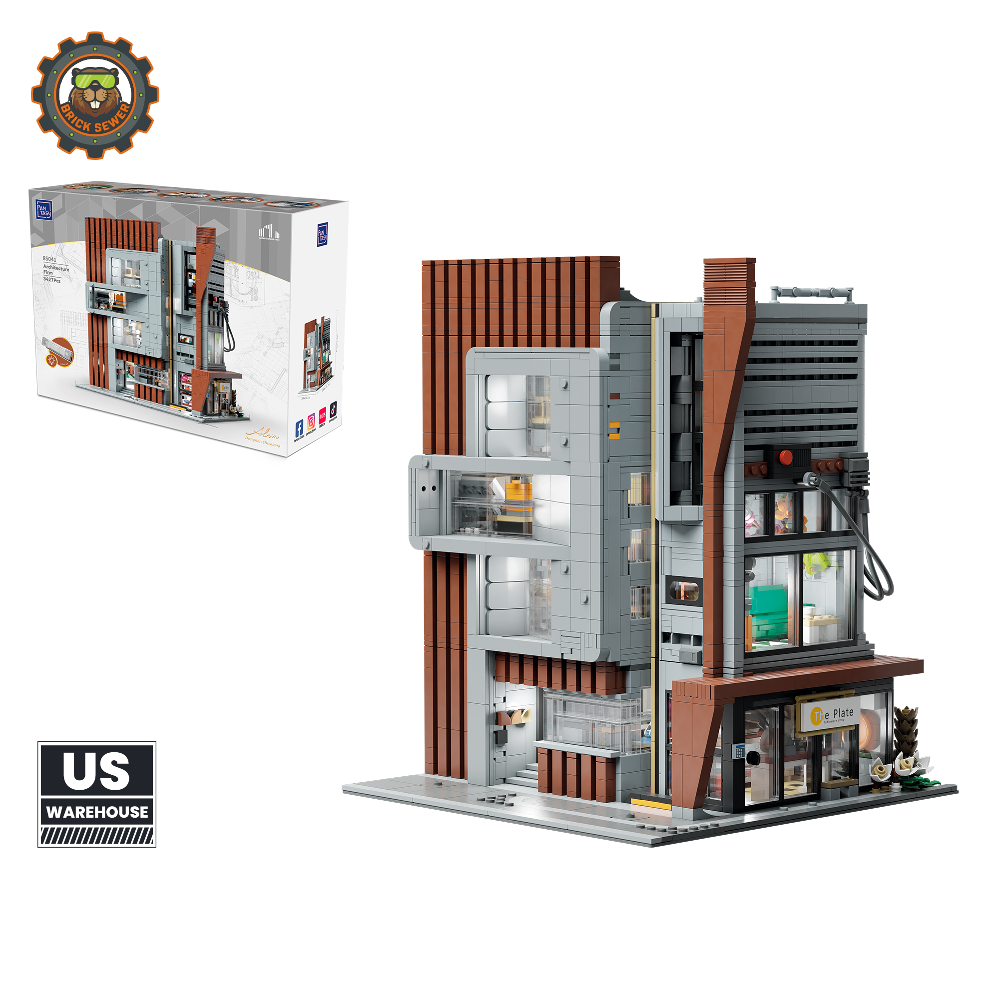 Only 4 left | Architecture Firm 3427pcs