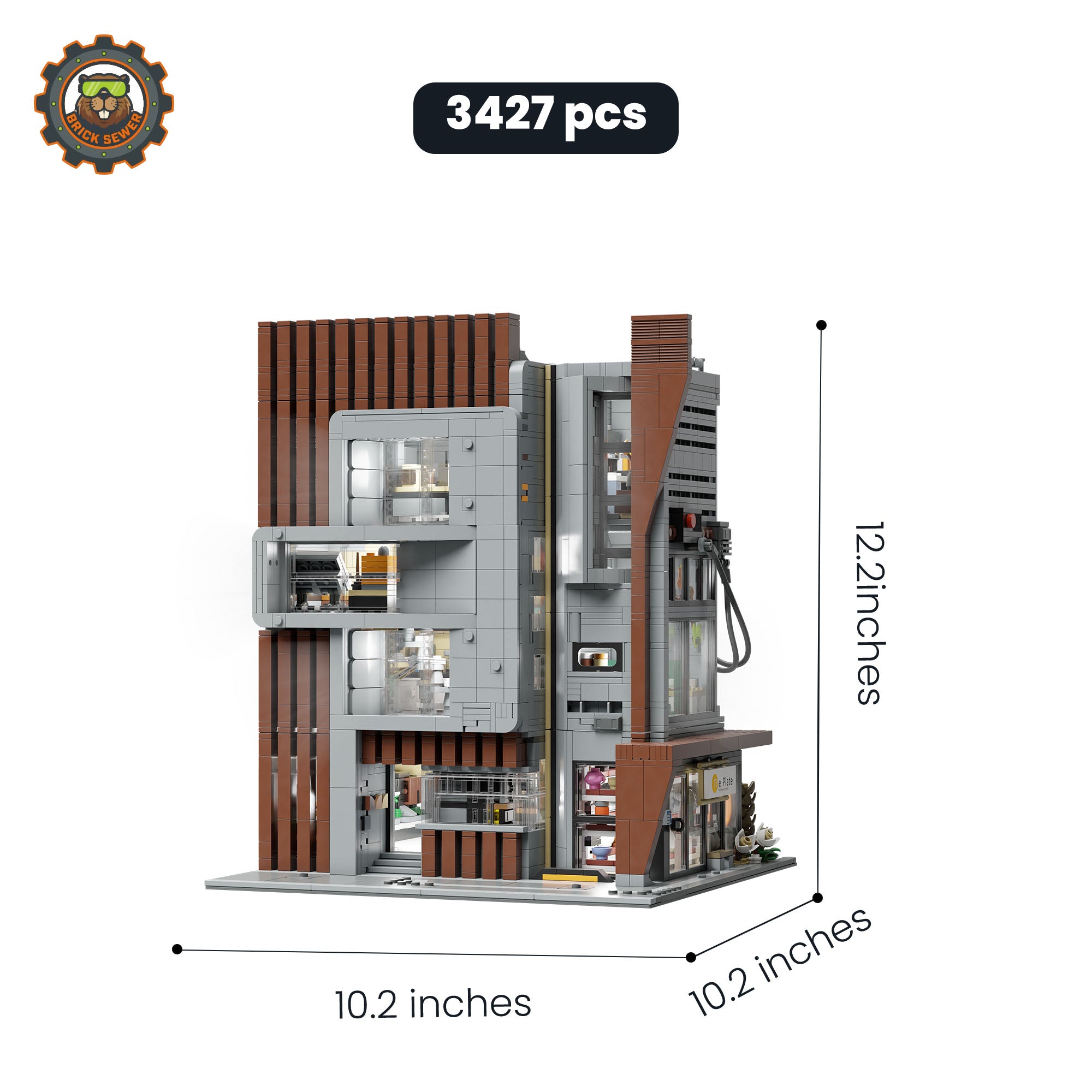 Architecture Firm 3427pcs