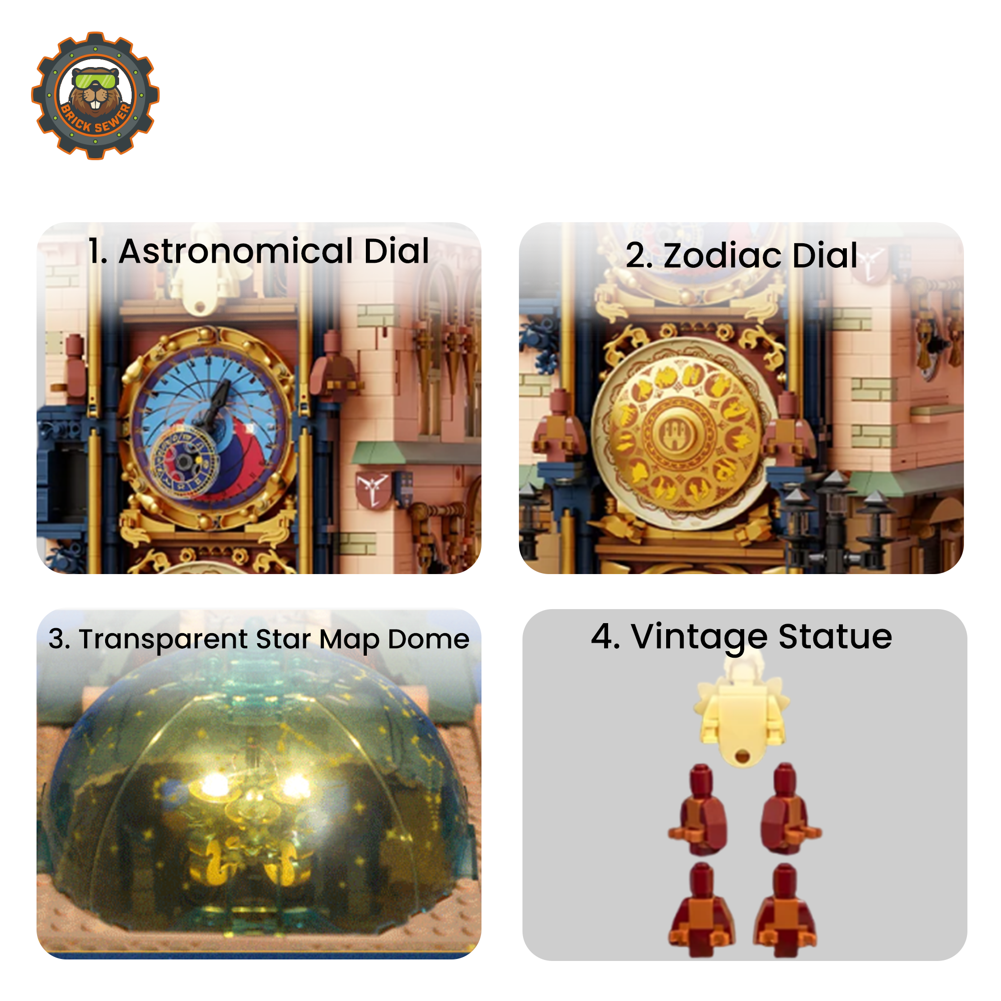 Pantasy PRAGUE ASTRONOMICAL CLOCK 85045PTS