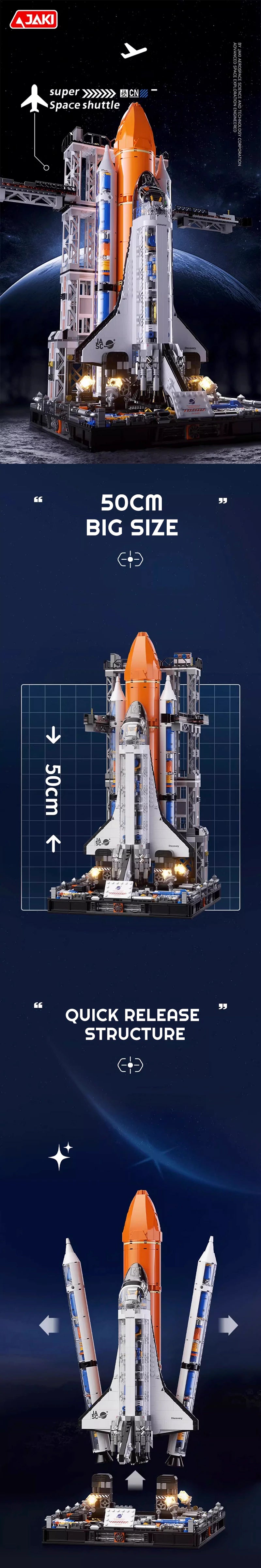 JAKI 8513 Super Space Shuttle Creator Expert