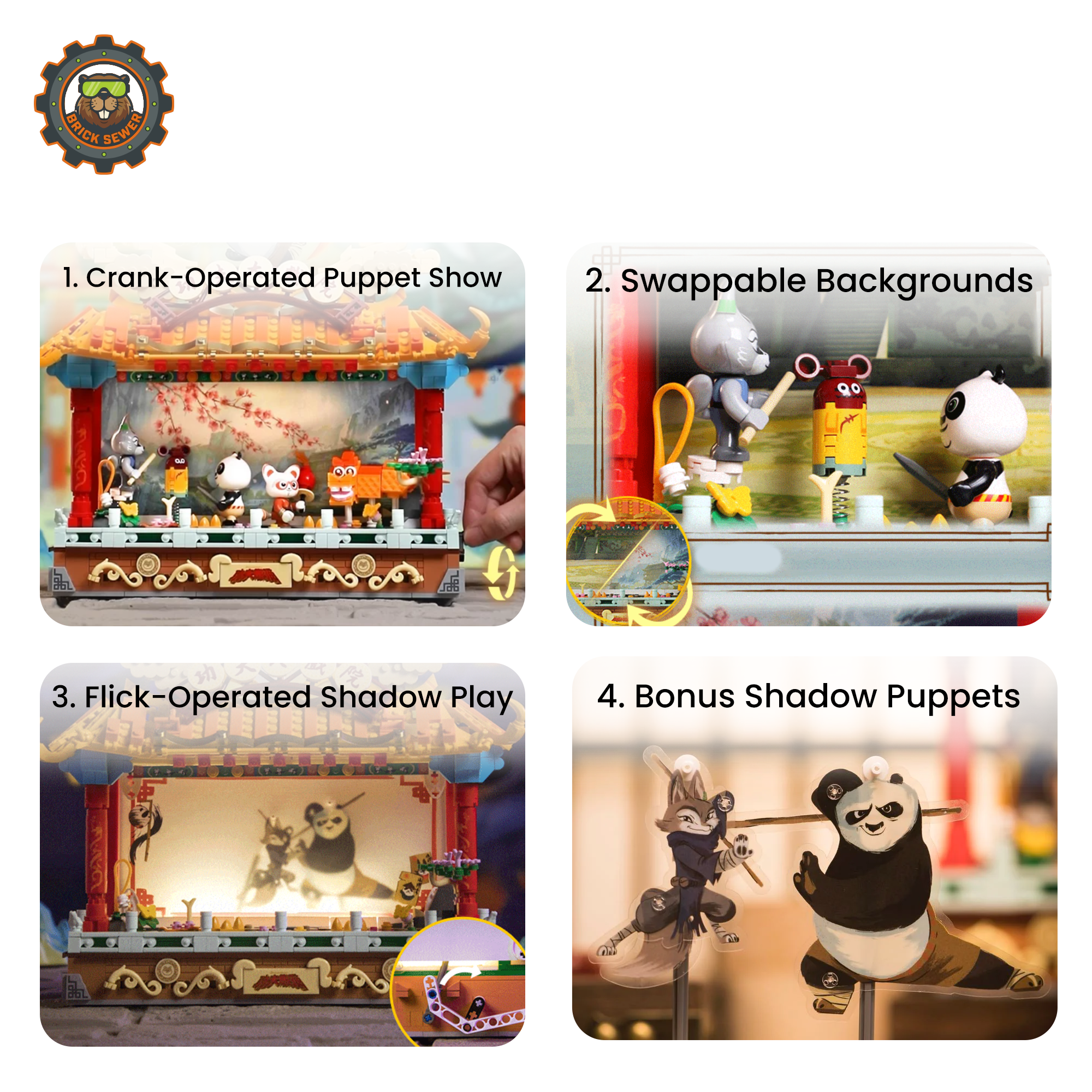 Pantasy x Kung Fu Panda Theater 86514PTS