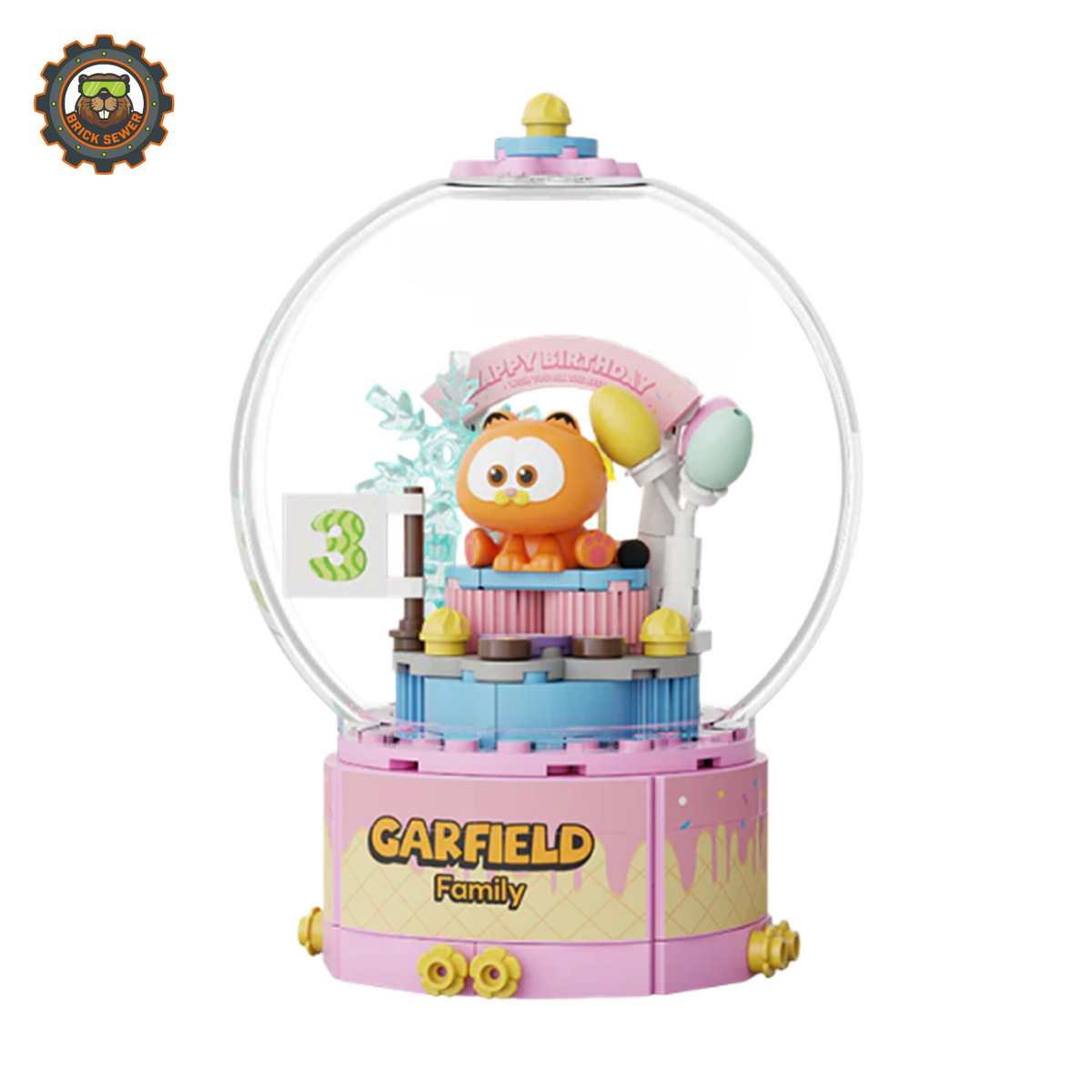 Pantasy Garfield Crystal Ball Birthday Cake 86803PTS