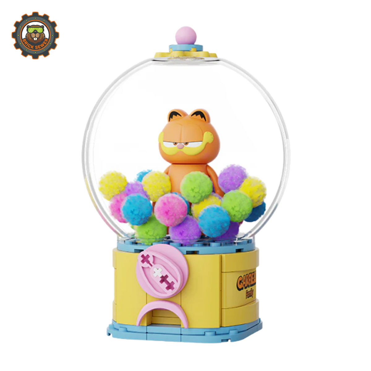 Pantasy Garfield Crystal Ball Lucky Capsule Machine 86804PTS
