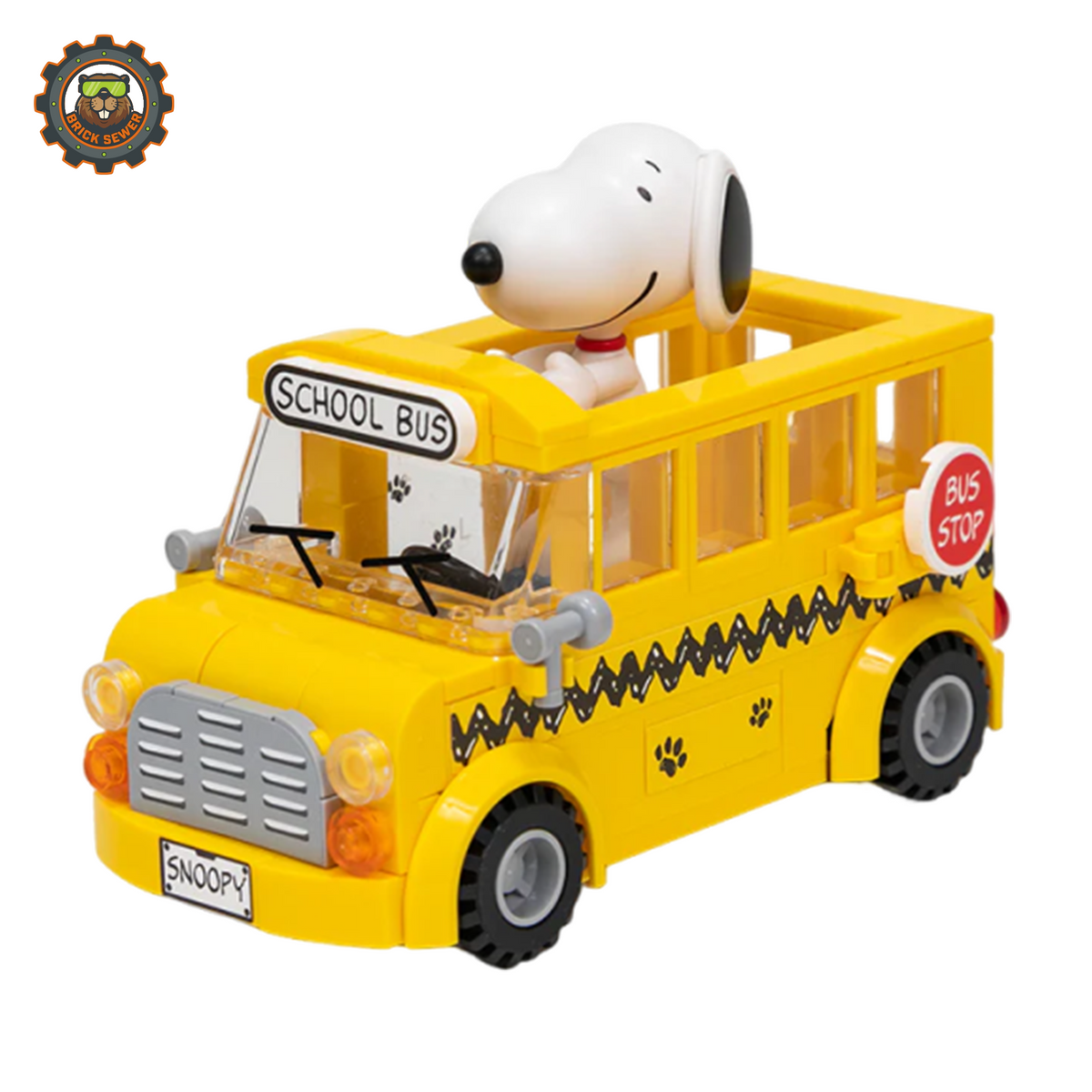 Pantasy Peanuts Snoopy School Bus 86906PTS