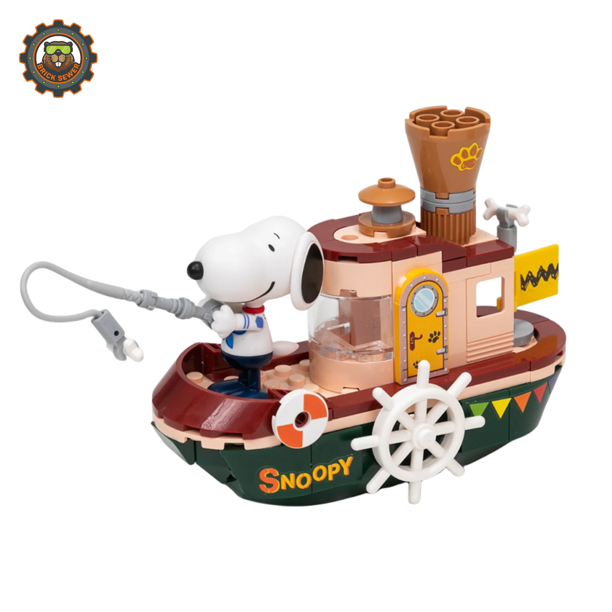Pantasy Peanuts Snoopy Steam Boat 86907PTS