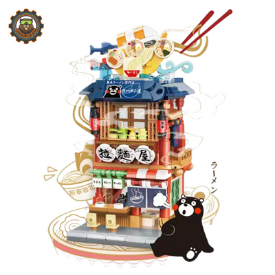 Inbrixx Kumamon Ramen House Mini Building Block Set 880019
